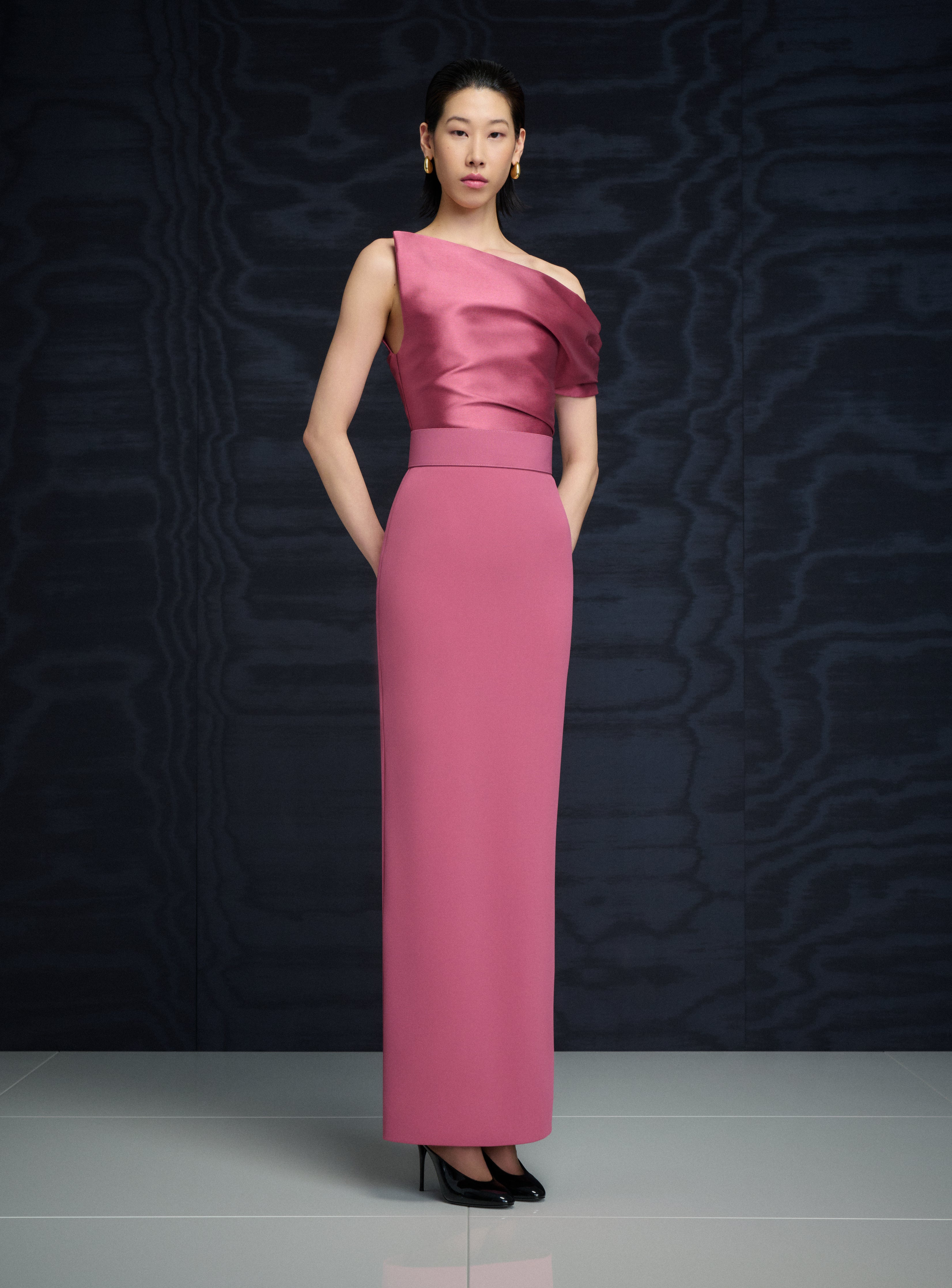 solace london bridesmaid dresses The Magda Maxi Dress in Dark Rose – Imani maxi Sun out, hearts out Color:Silver-Multi Each element is heightened Farm to Closet