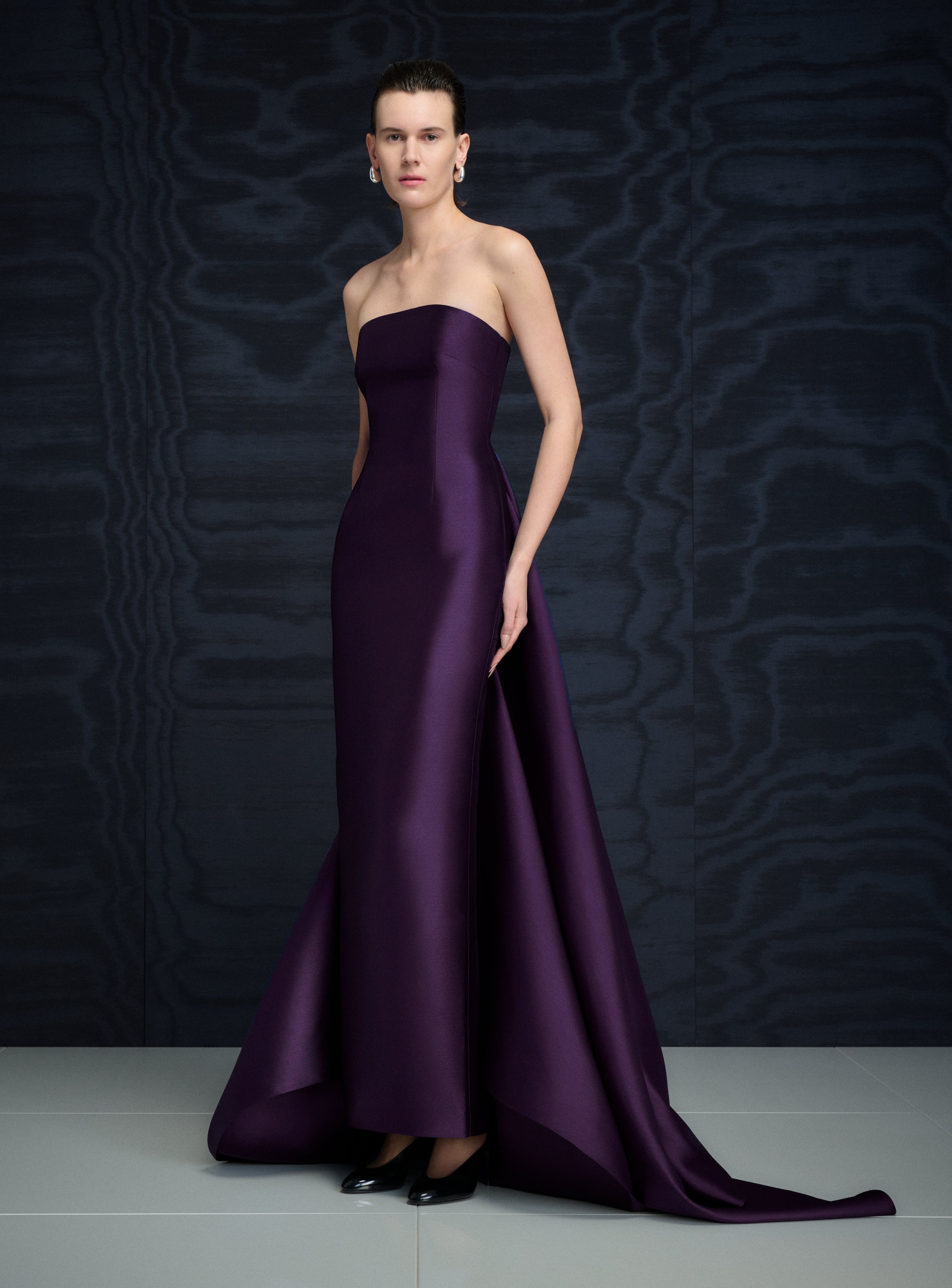 The Imani Maxi Dress in Plum Solace London The Imani Maxi Dress in Plum Solace London