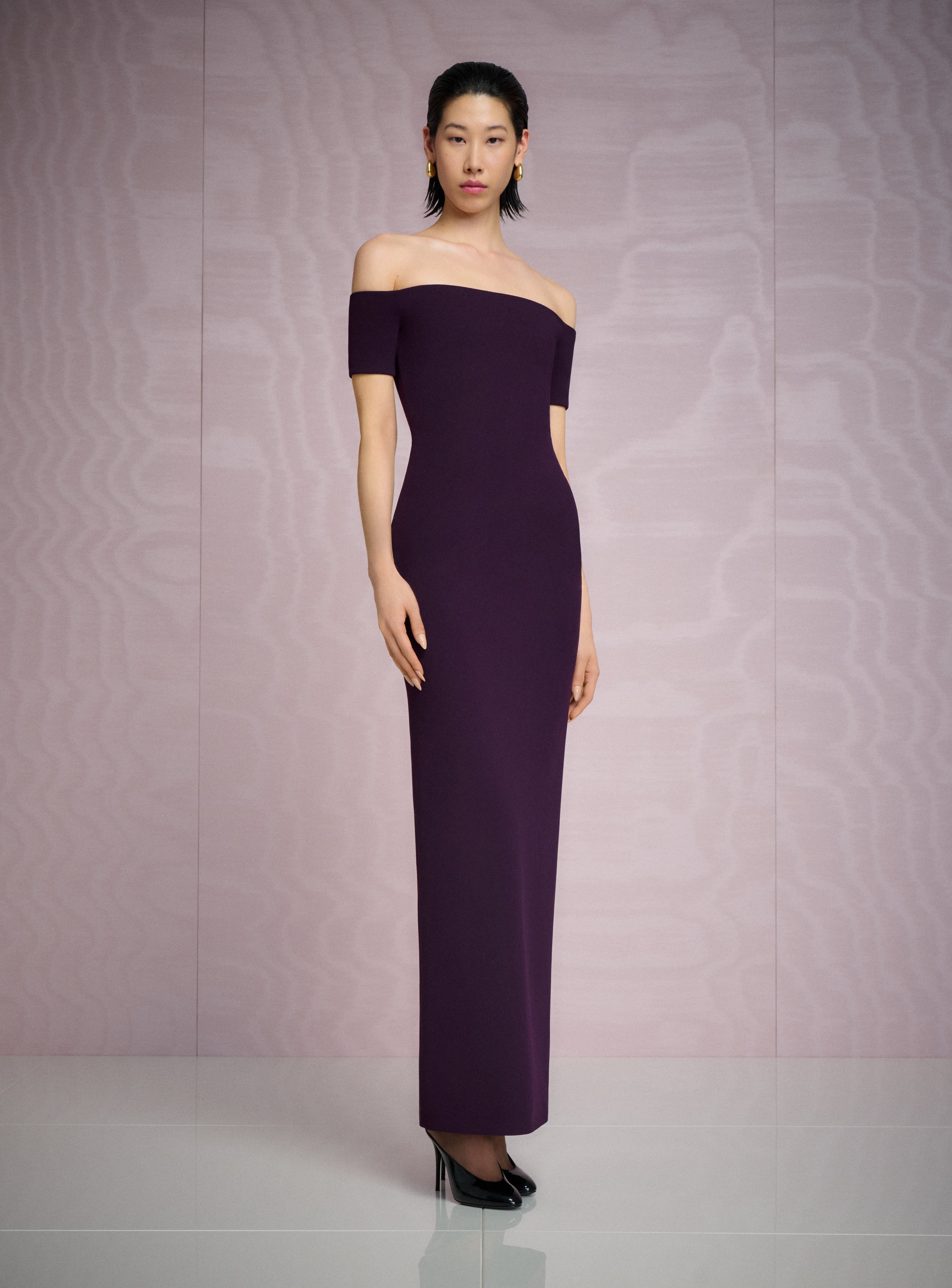 solace london maxi dress The Nile in Plum Elita EARLY AUTUMN 2020 LOOKBOOK Ideal for evening occasions Color:Vintage Mauve