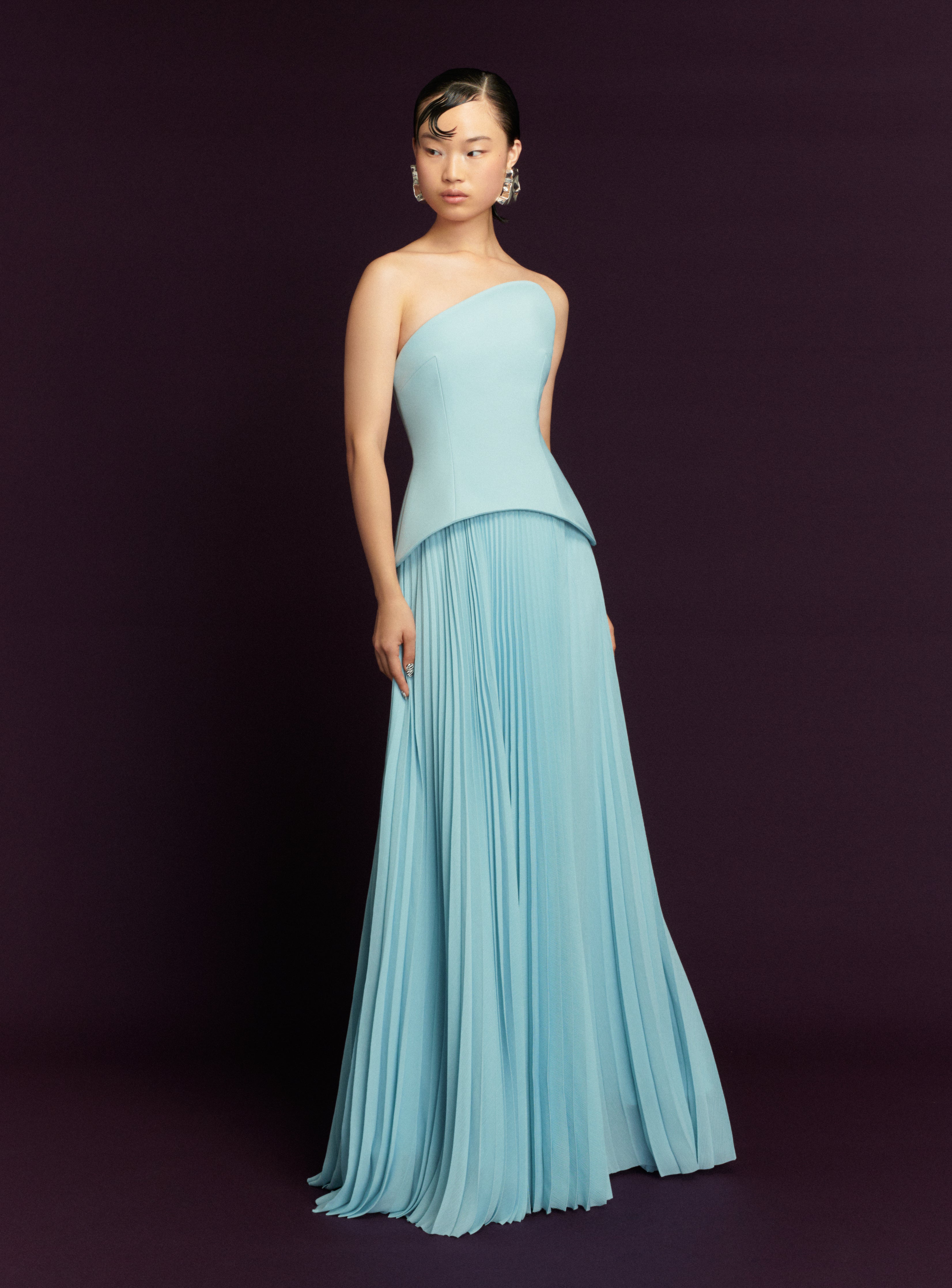 The Britt Maxi Dress in Arctic Blue The Britt Maxi Dress in Arctic Blue