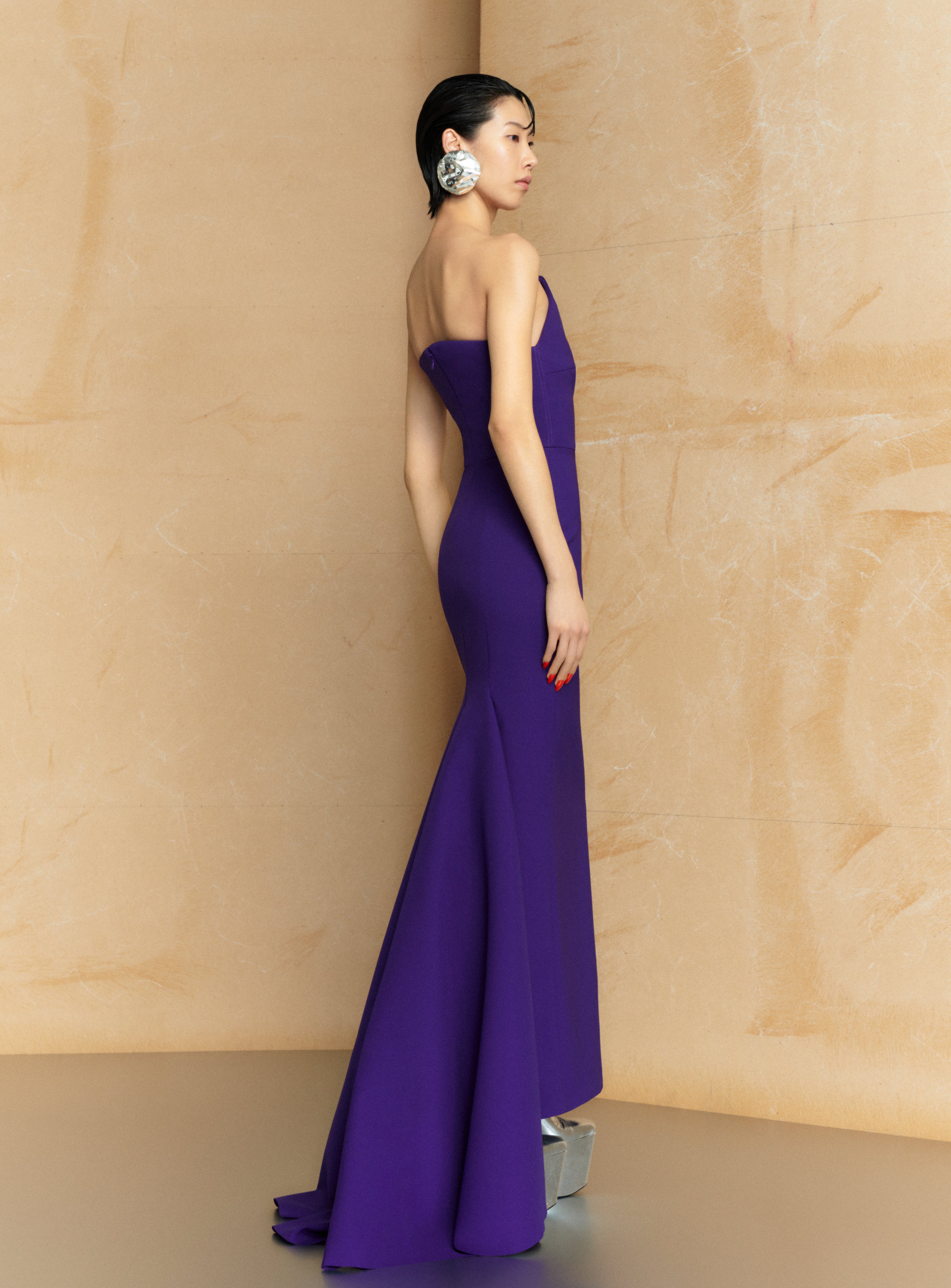 The Citra Maxi Dress in Amethyst