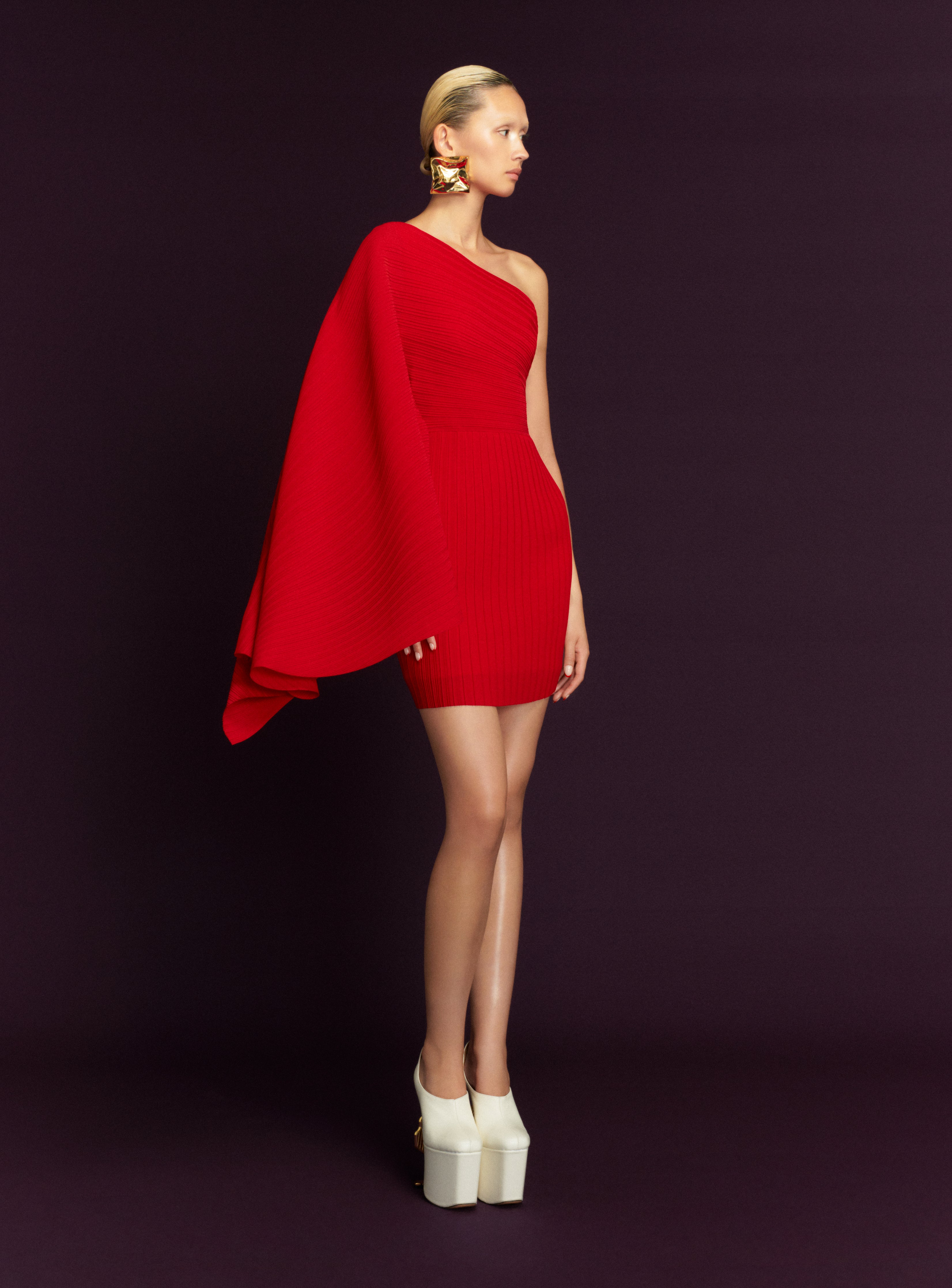 The Layne Mini Dress in Red – Solace London