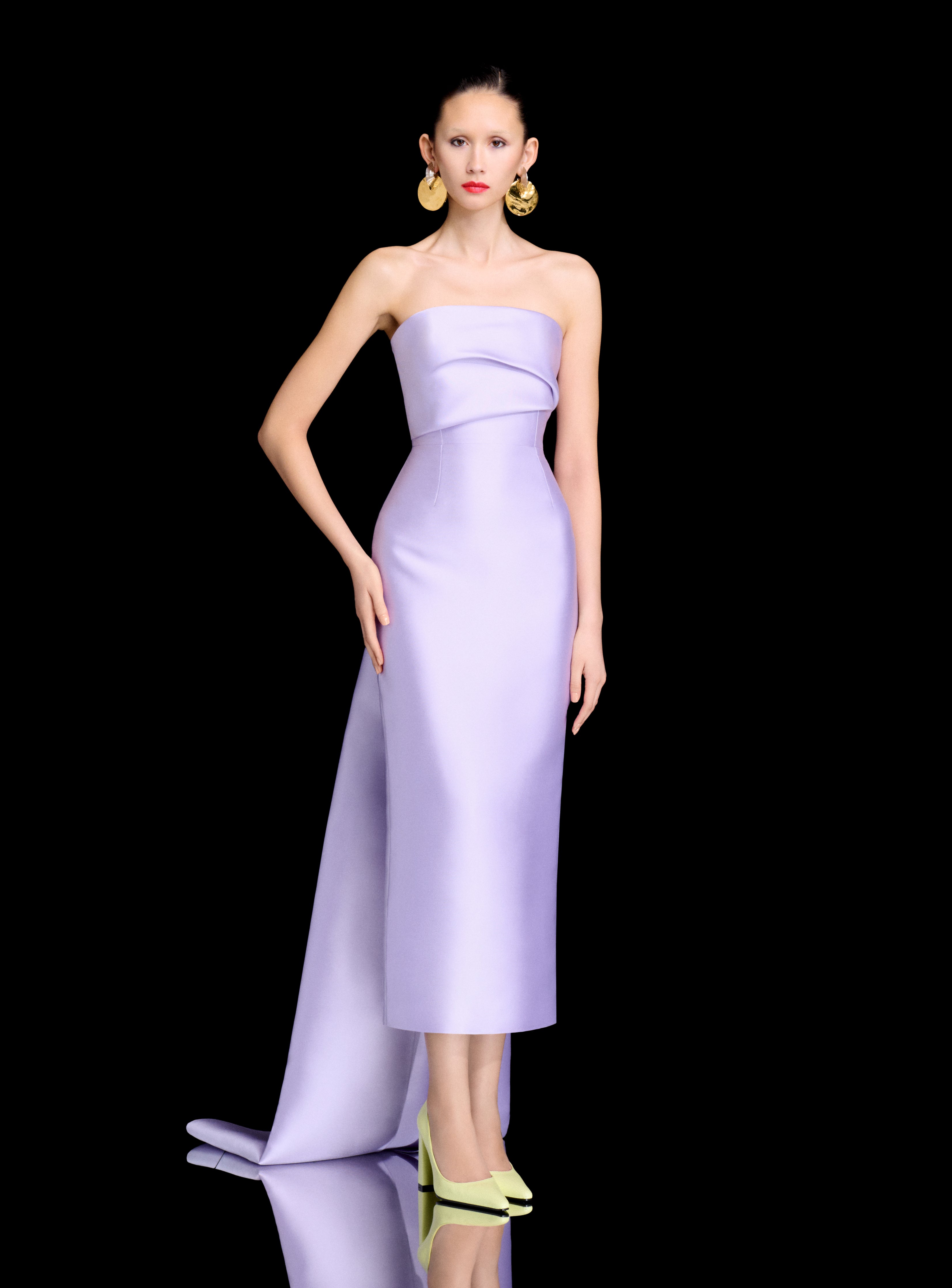The Kiki Midaxi Dress in Lavender