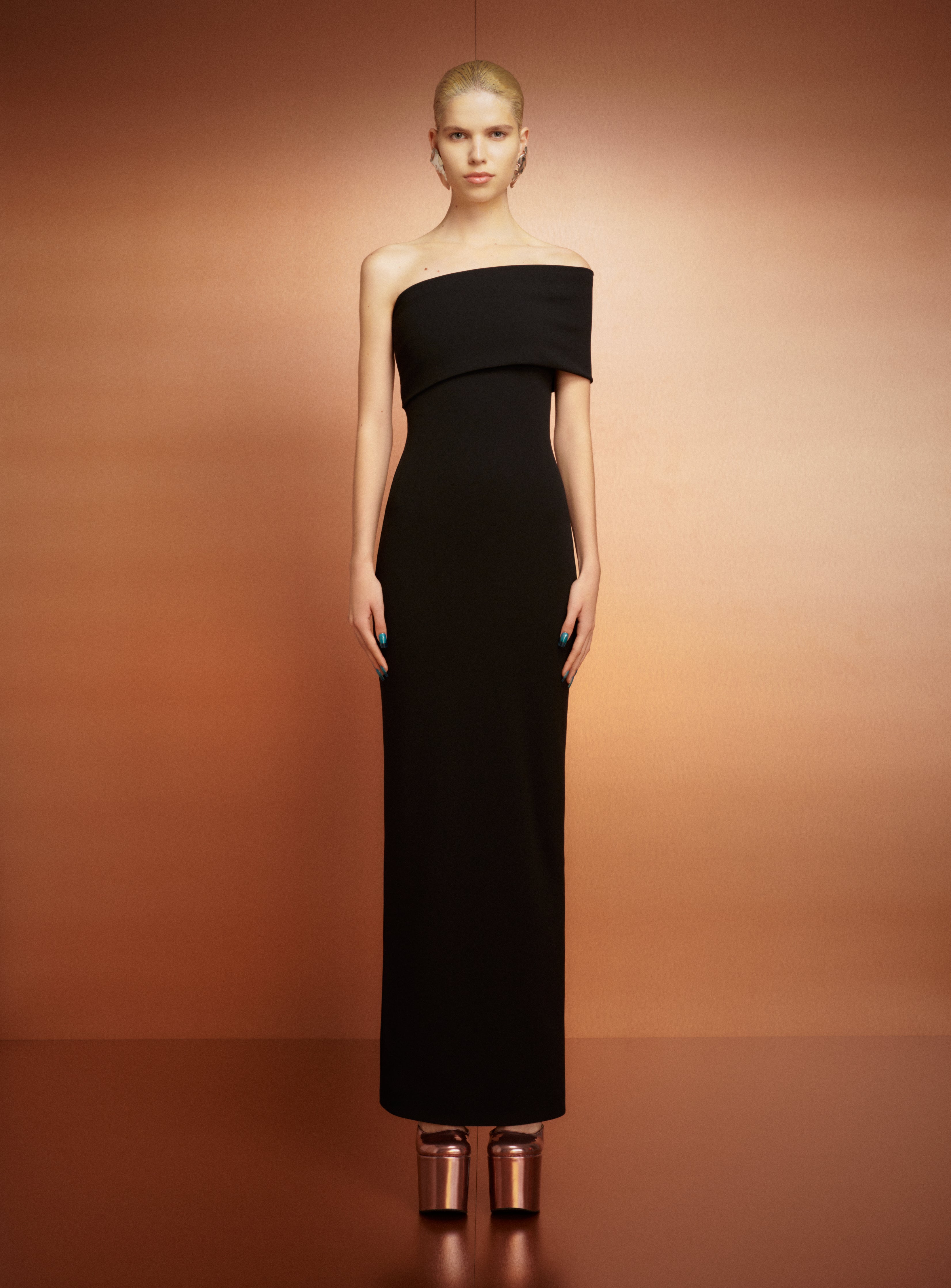 chinese dress ladies Lana Maxi -Selma Avocado – bfree boutique main image 1