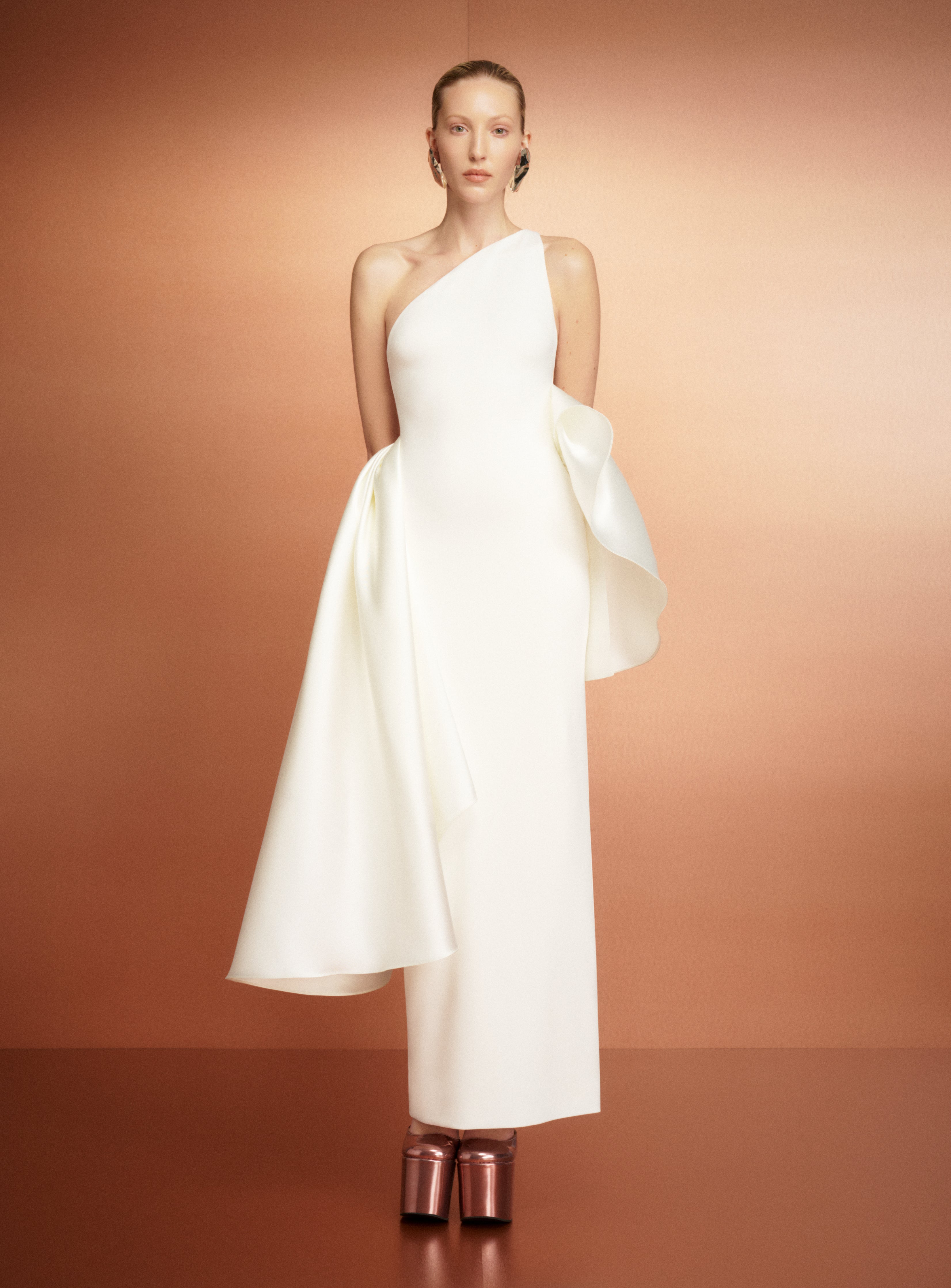 The Calla Maxi Dress in Cream – Solace London