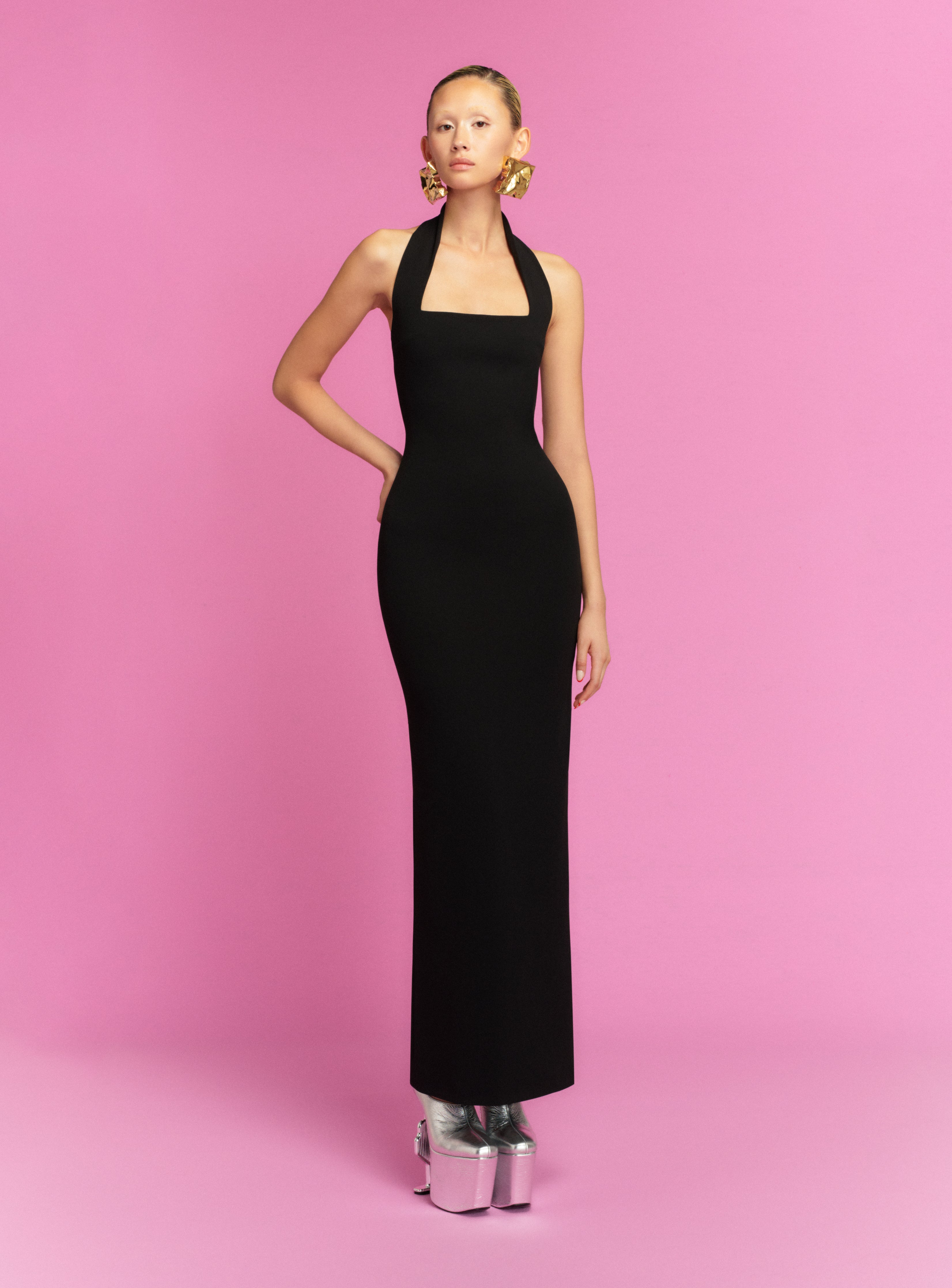 The Ilona Maxi Dress in Black Solace London The Ilona Maxi Dress in Black Solace London