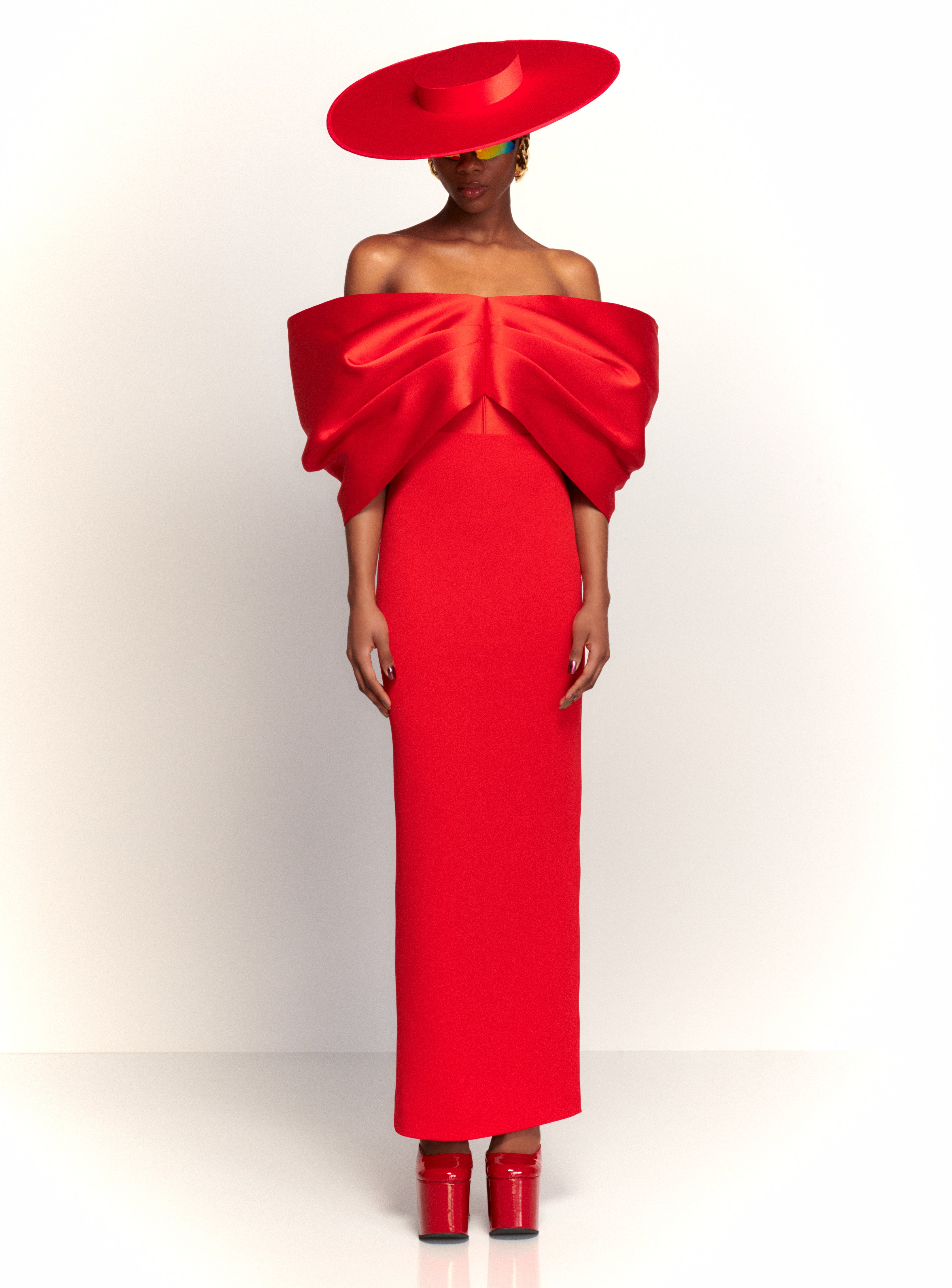 The Filippa Maxi Dress in Red – Solace London