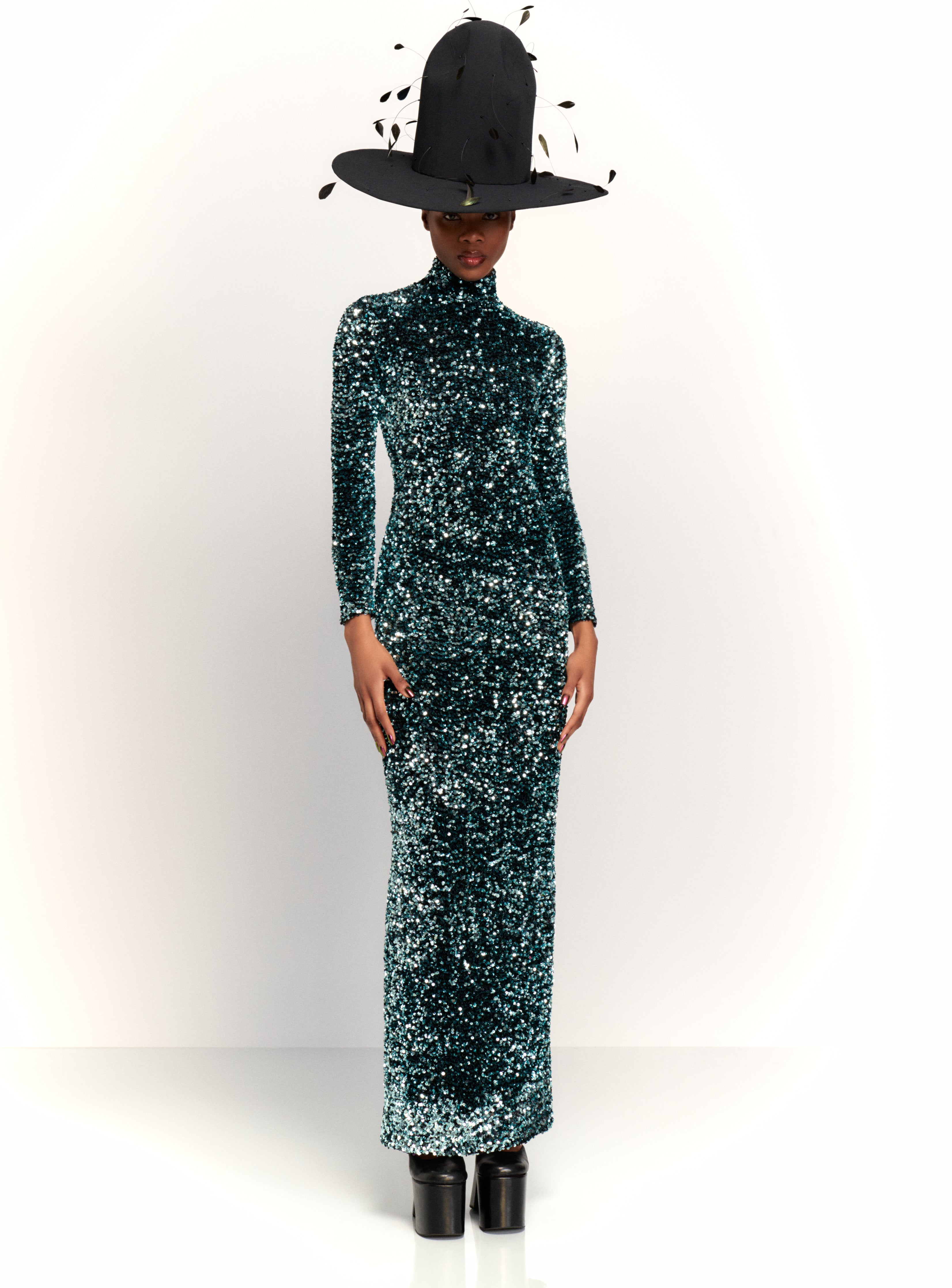 solace london sequin dress The Romy Maxi Dress Sequin  Solace London