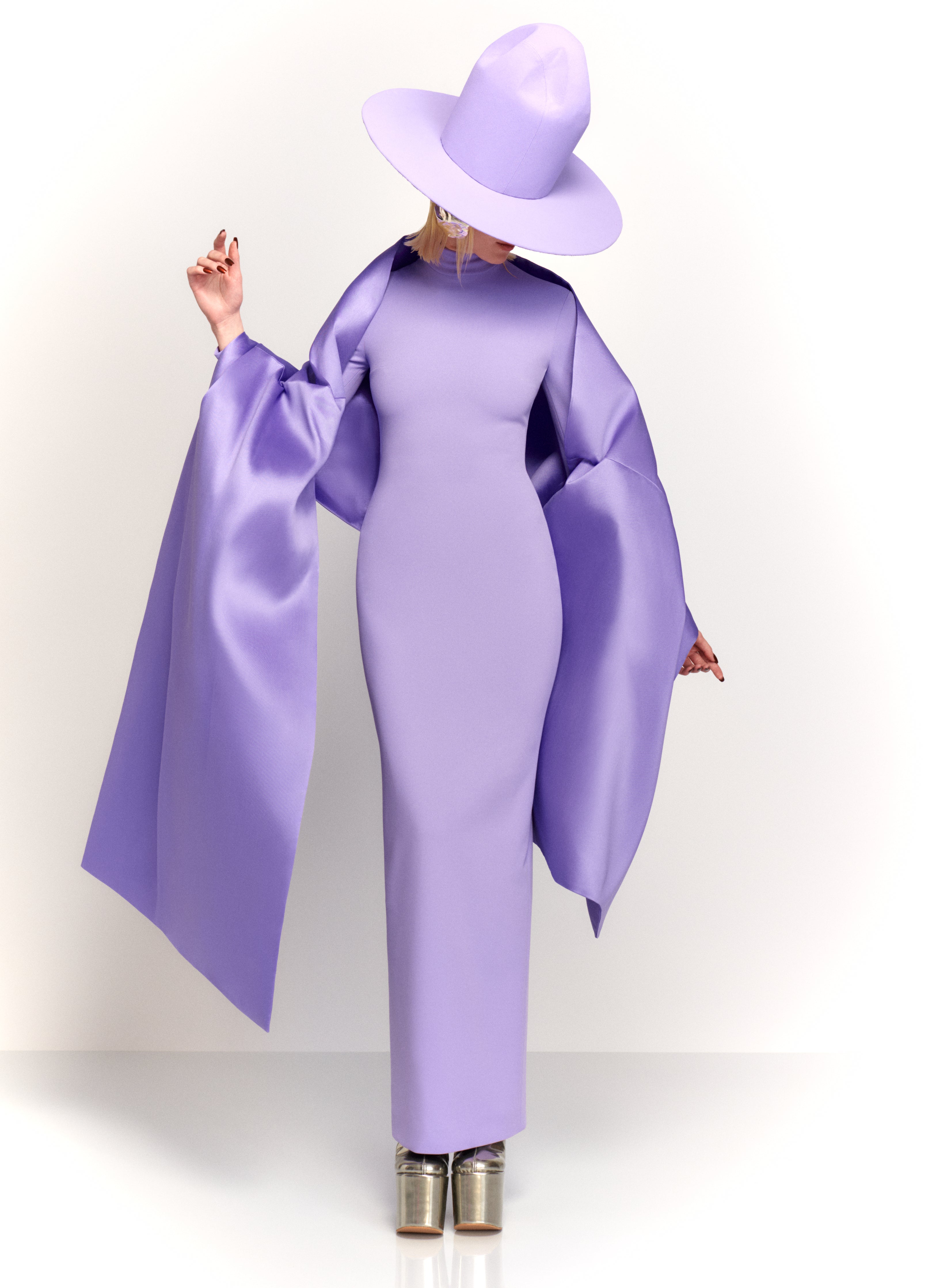 The Lyana Maxi Dress in Lilac Solace London The Lyana Maxi Dress in Lilac Solace London