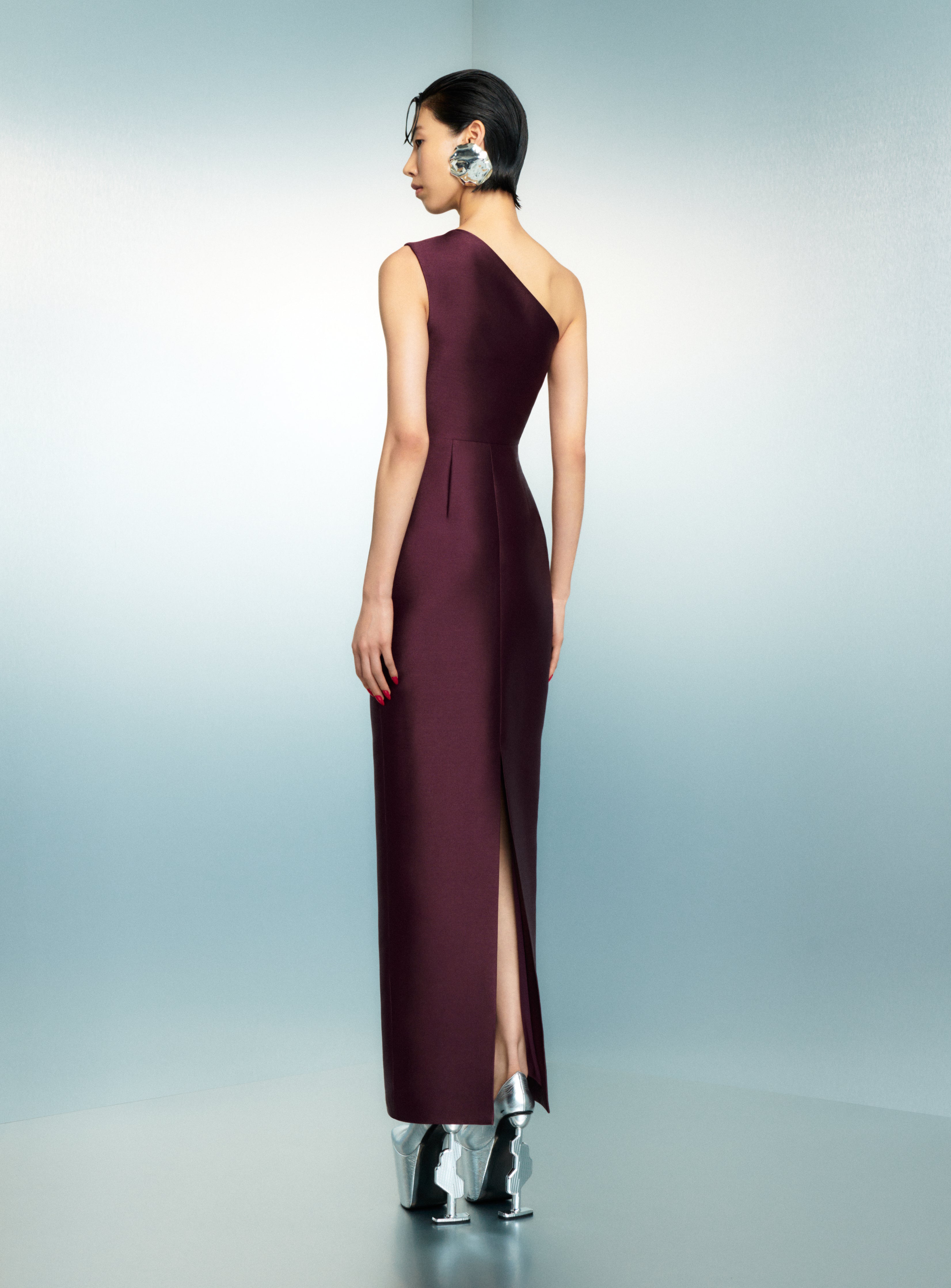 The Kira Maxi Dress in Raisin Solace London The Kira Maxi Dress in Raisin Solace London