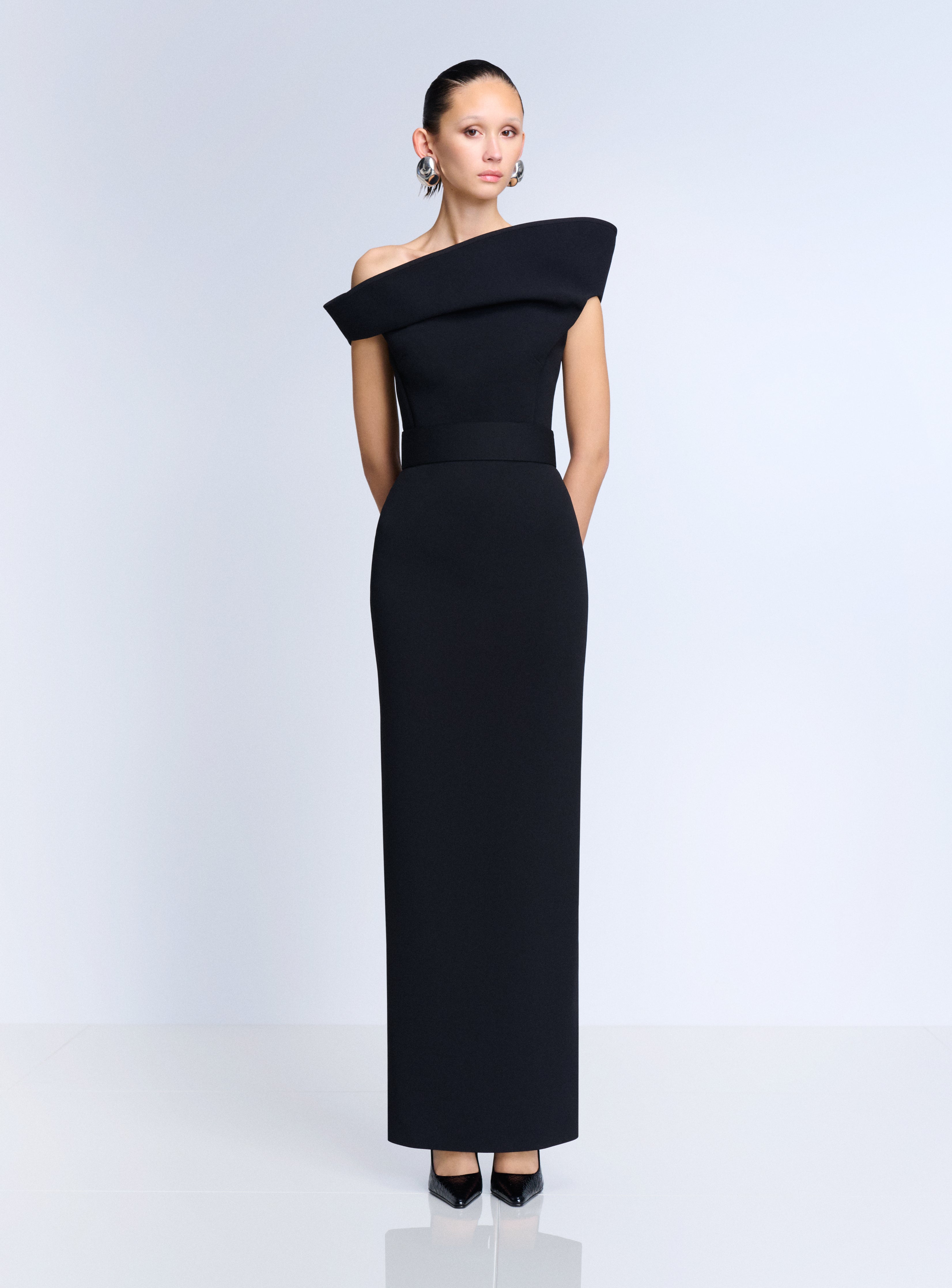 The Faro Maxi Dress in Black