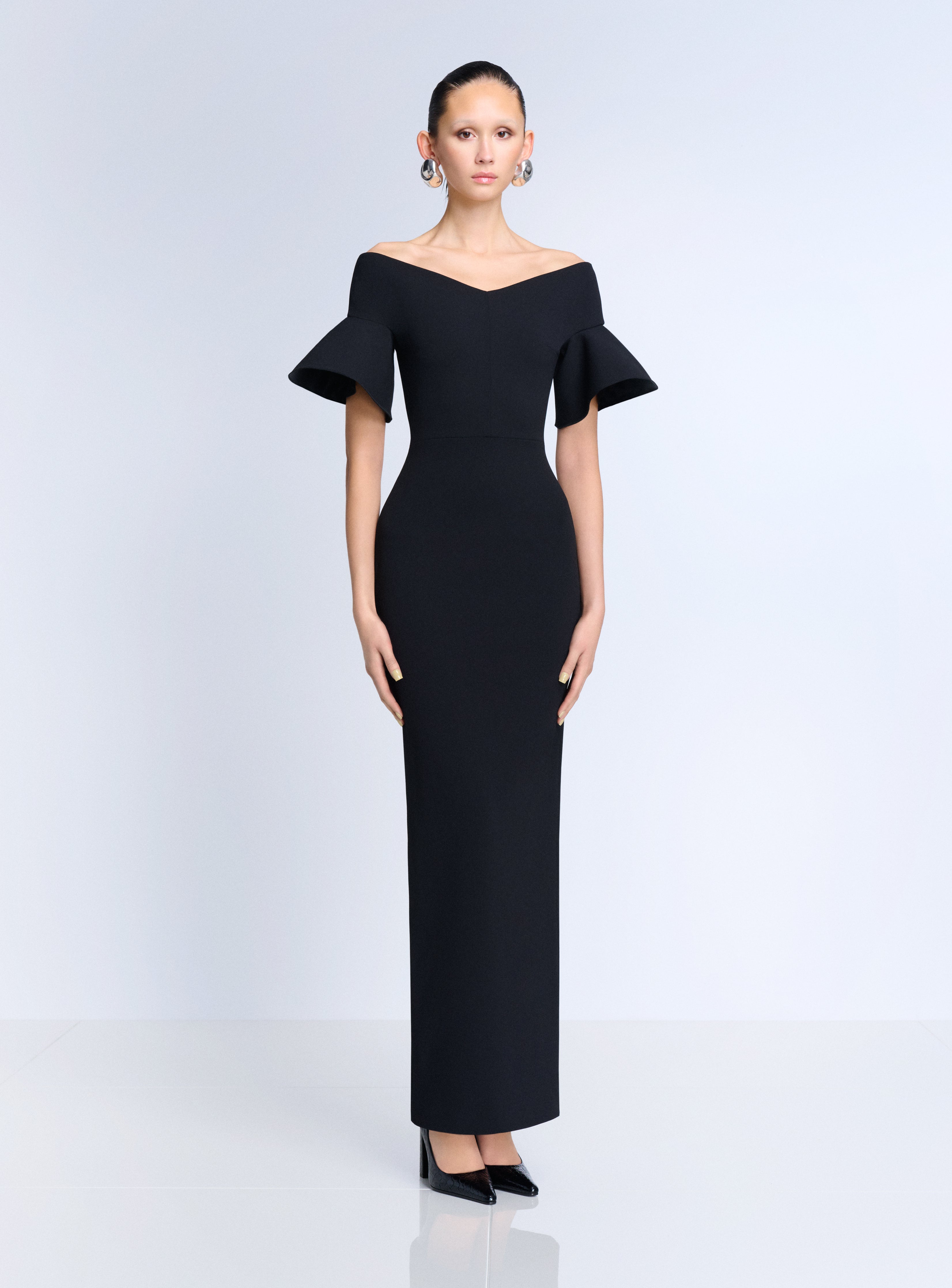 The Cielo Maxi Dress in Black – Solace London