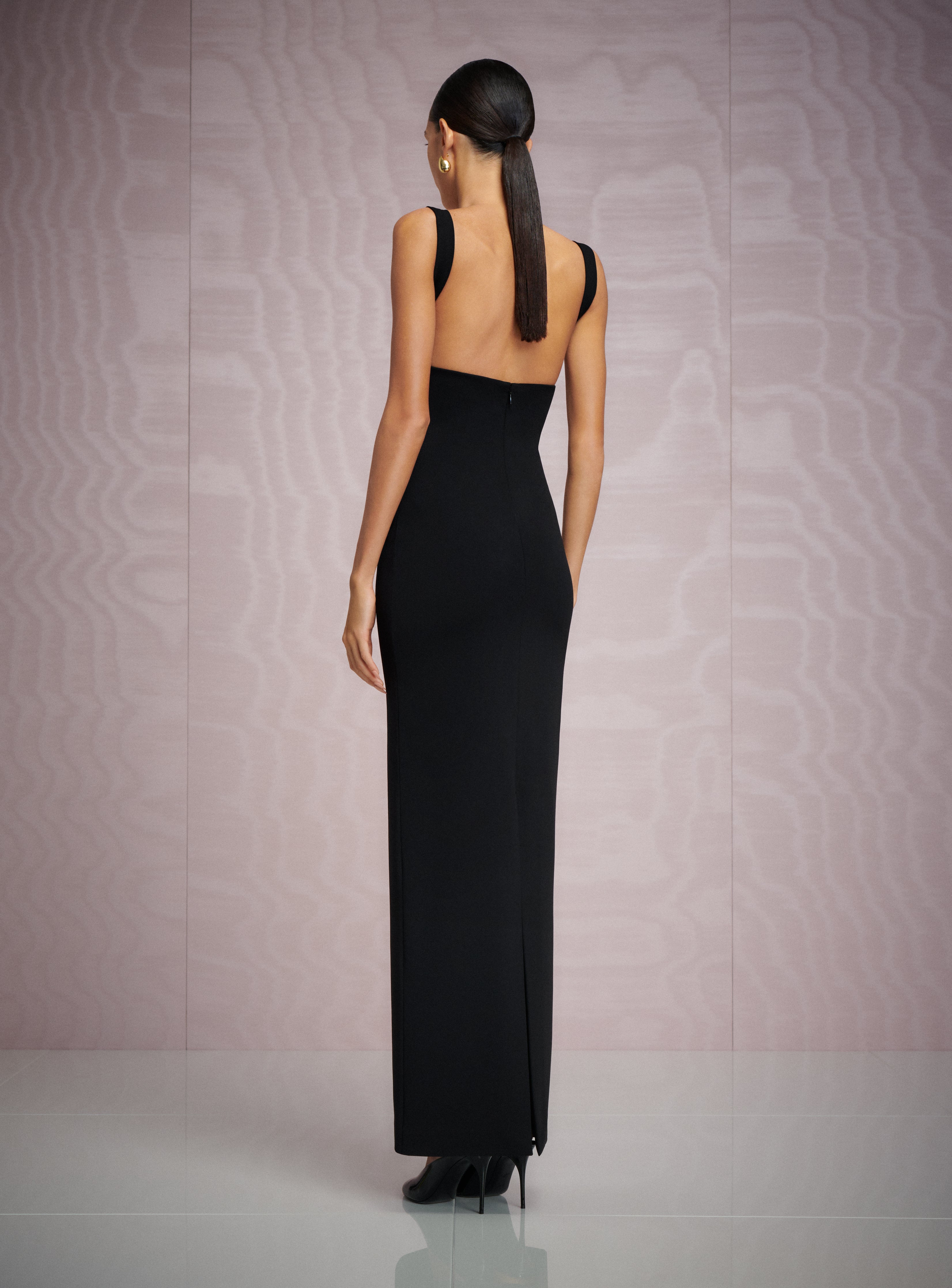 The Joni Maxi Dress in Black – Solace London