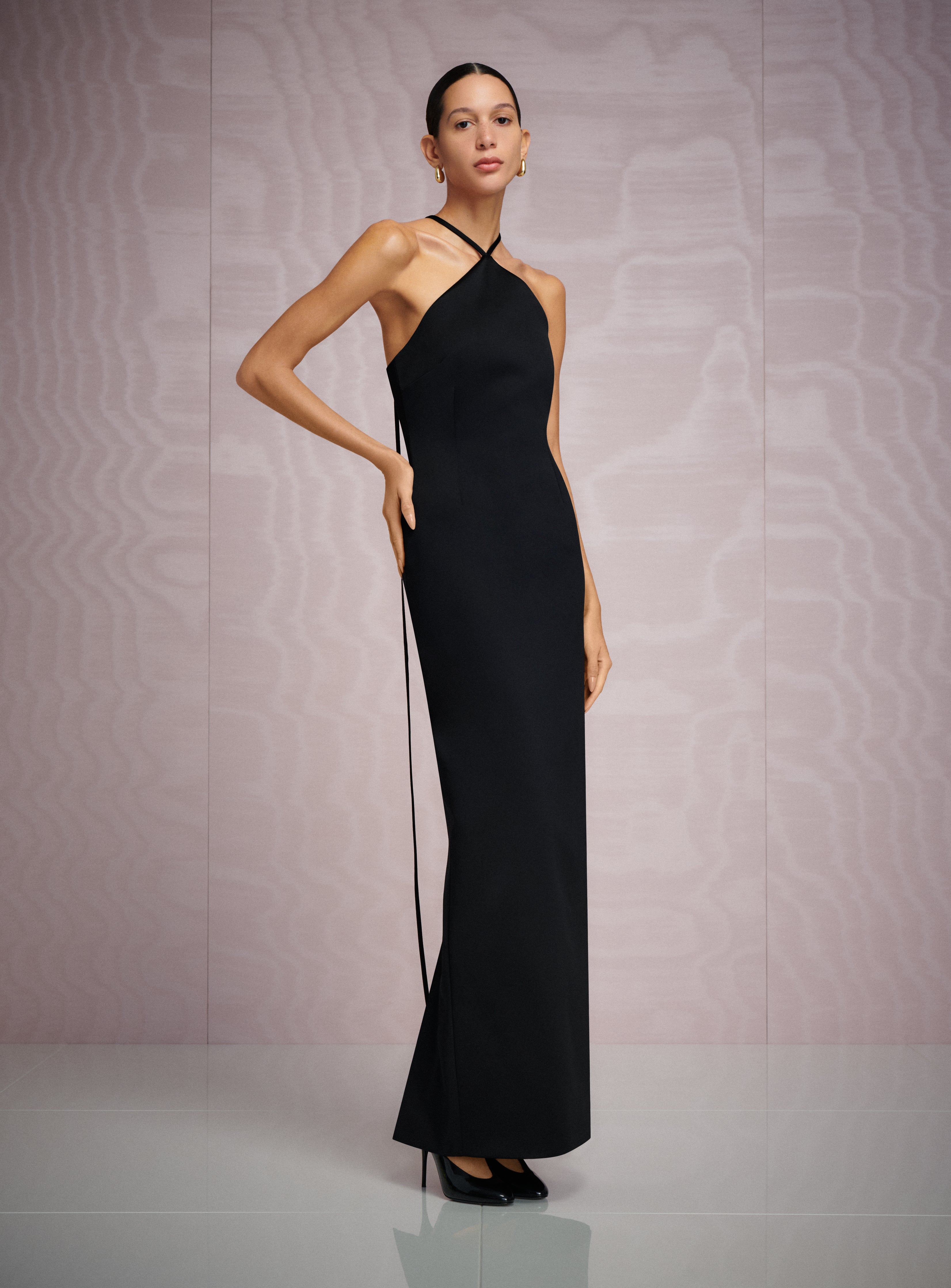 The Fern Maxi Dress in Black