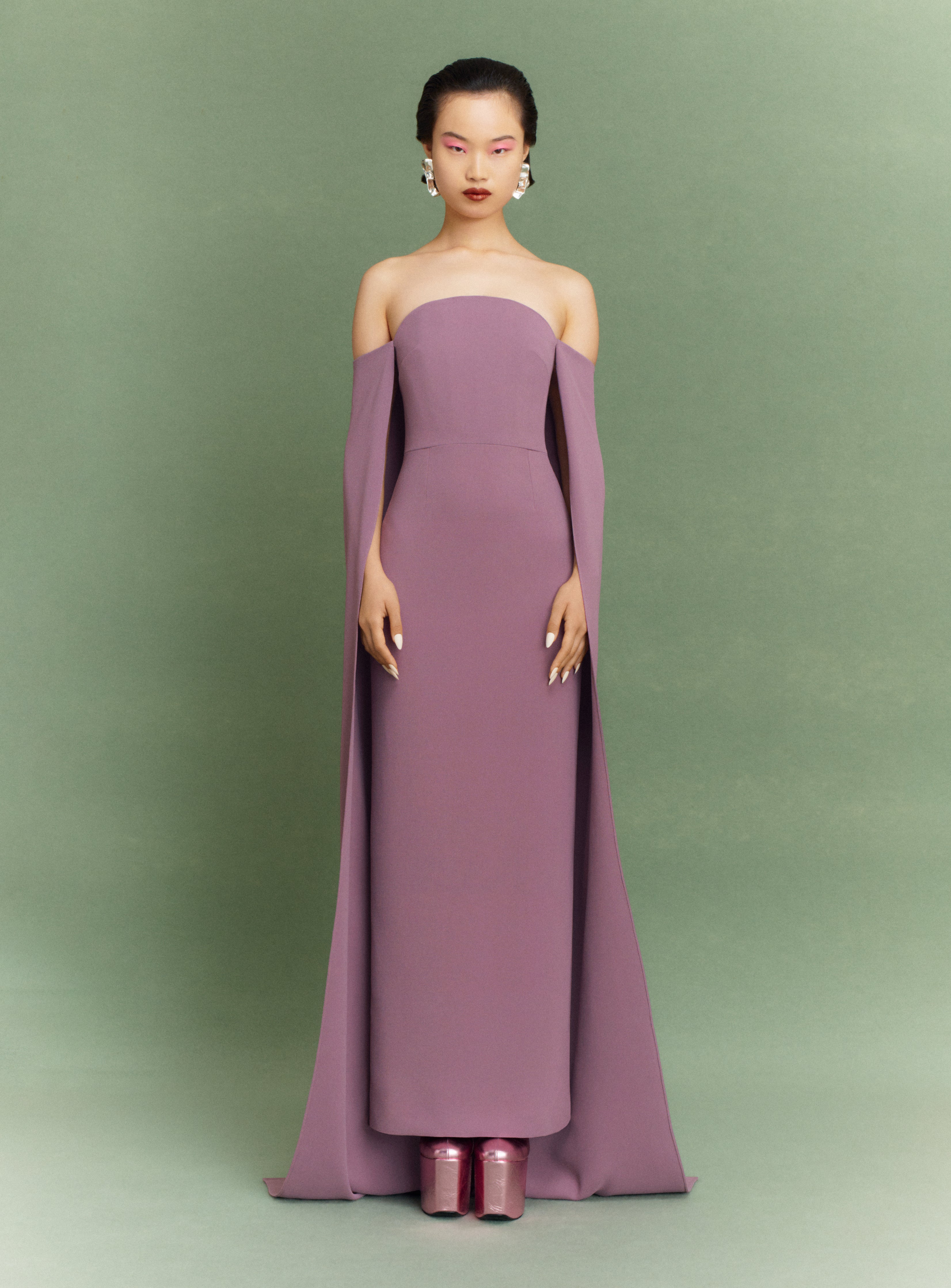 The Fia Maxi Dress in Acai – Solace London