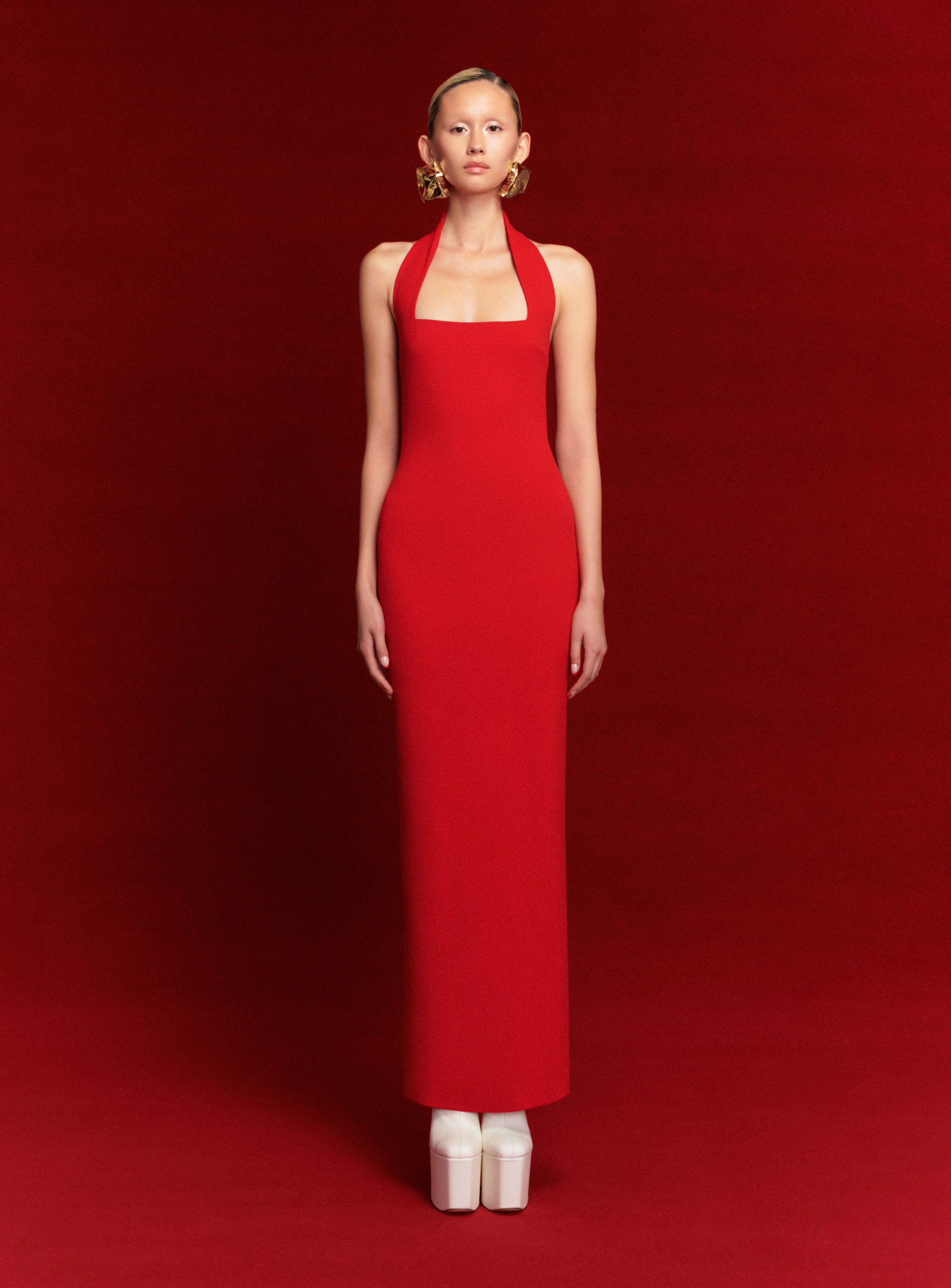 The Ilona Maxi Dress in Red The Ilona Maxi Dress in Red