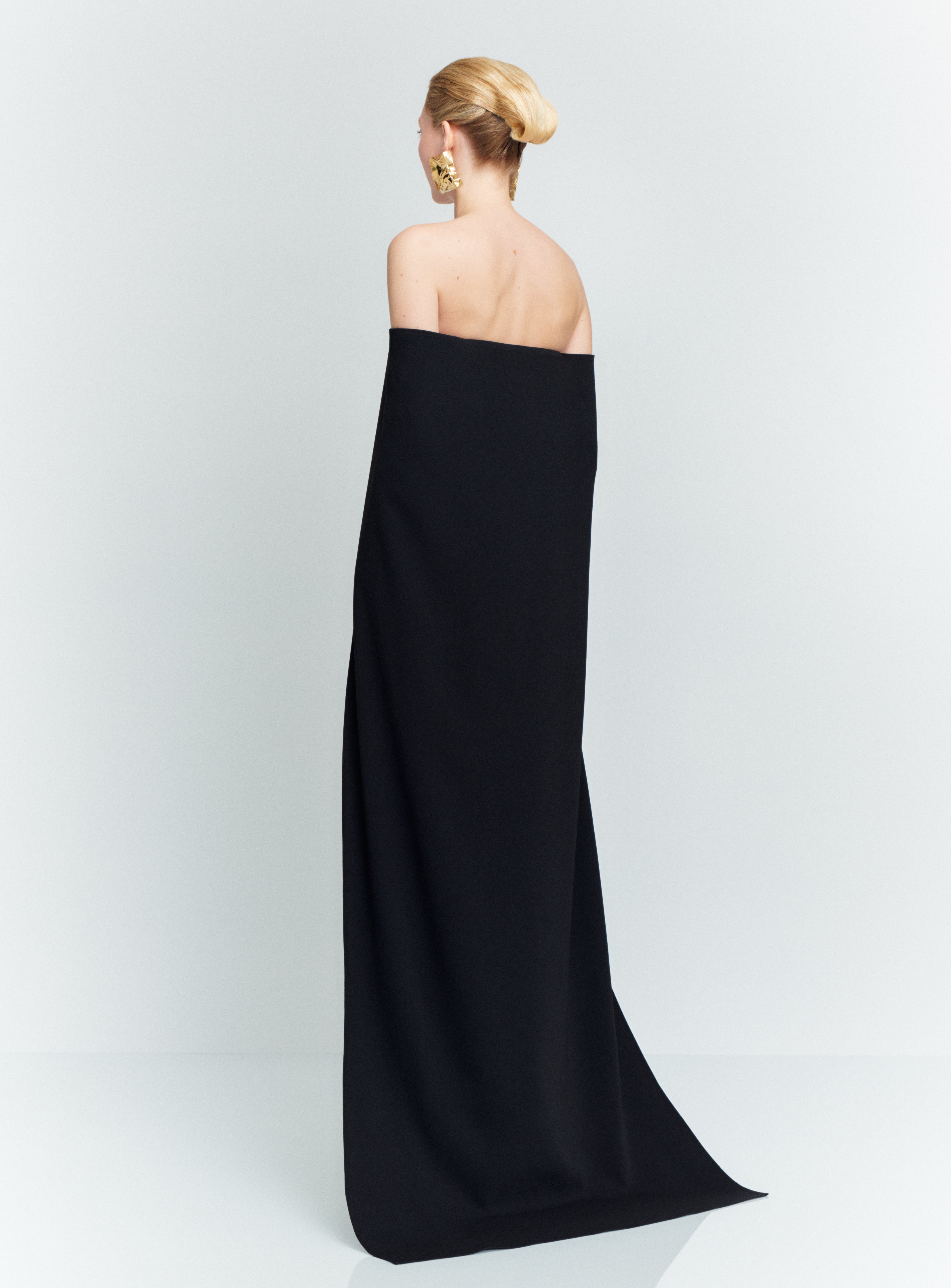 chinese dress ladies Fadyen Bias Cut Maxi Dress | Black | Womens