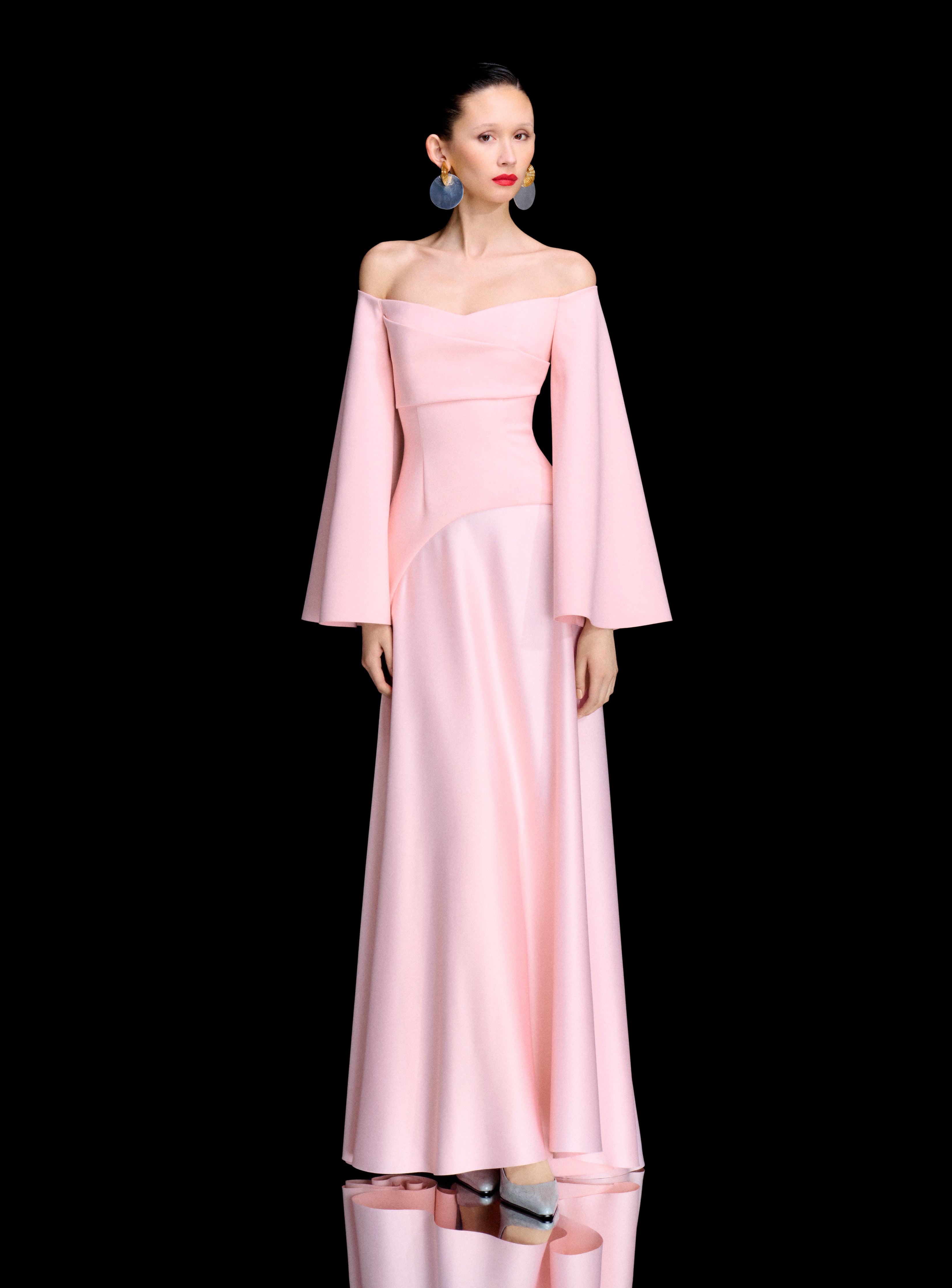 rina maxi dress The in Camellia Pink – Solace London Colour:Blush pink SEASON:AW23CF ” Gigi Maxi Dress Aloruh Women's New Fall/Winter