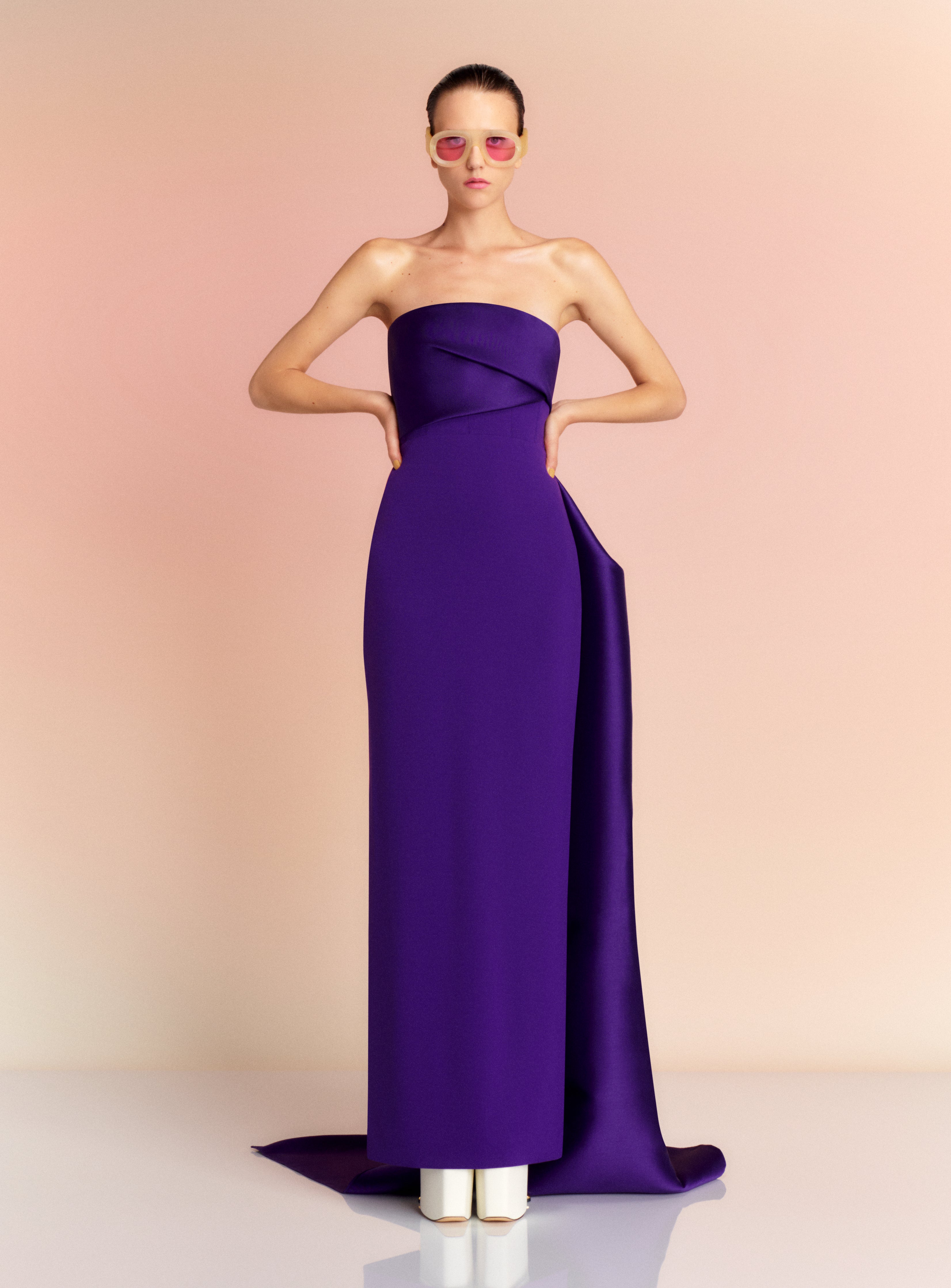 The Kinsley Maxi Dress in Amethyst The Kinsley Maxi Dress in Amethyst