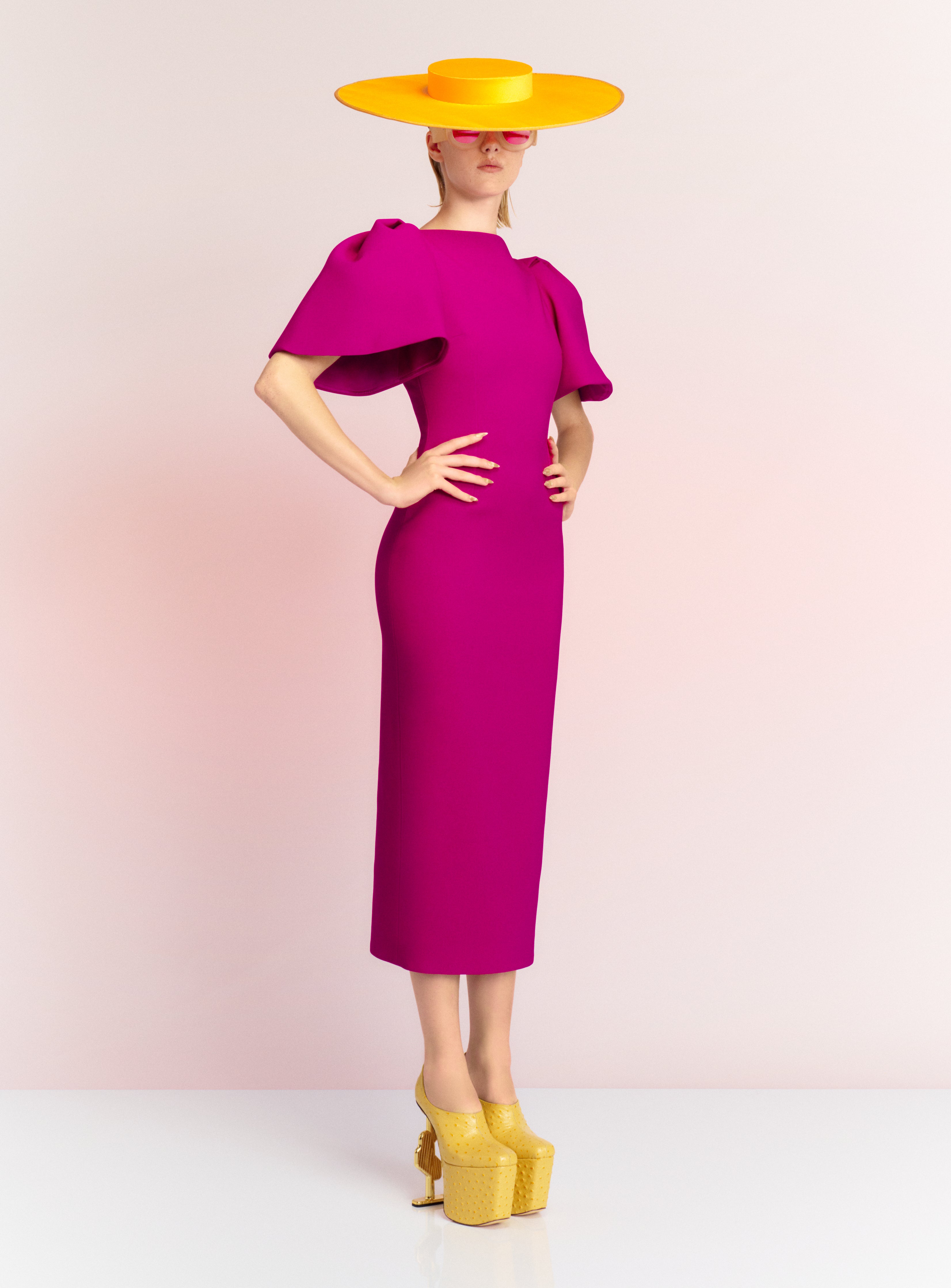 Solace London Solace London Dresses Fuchsia main image 1