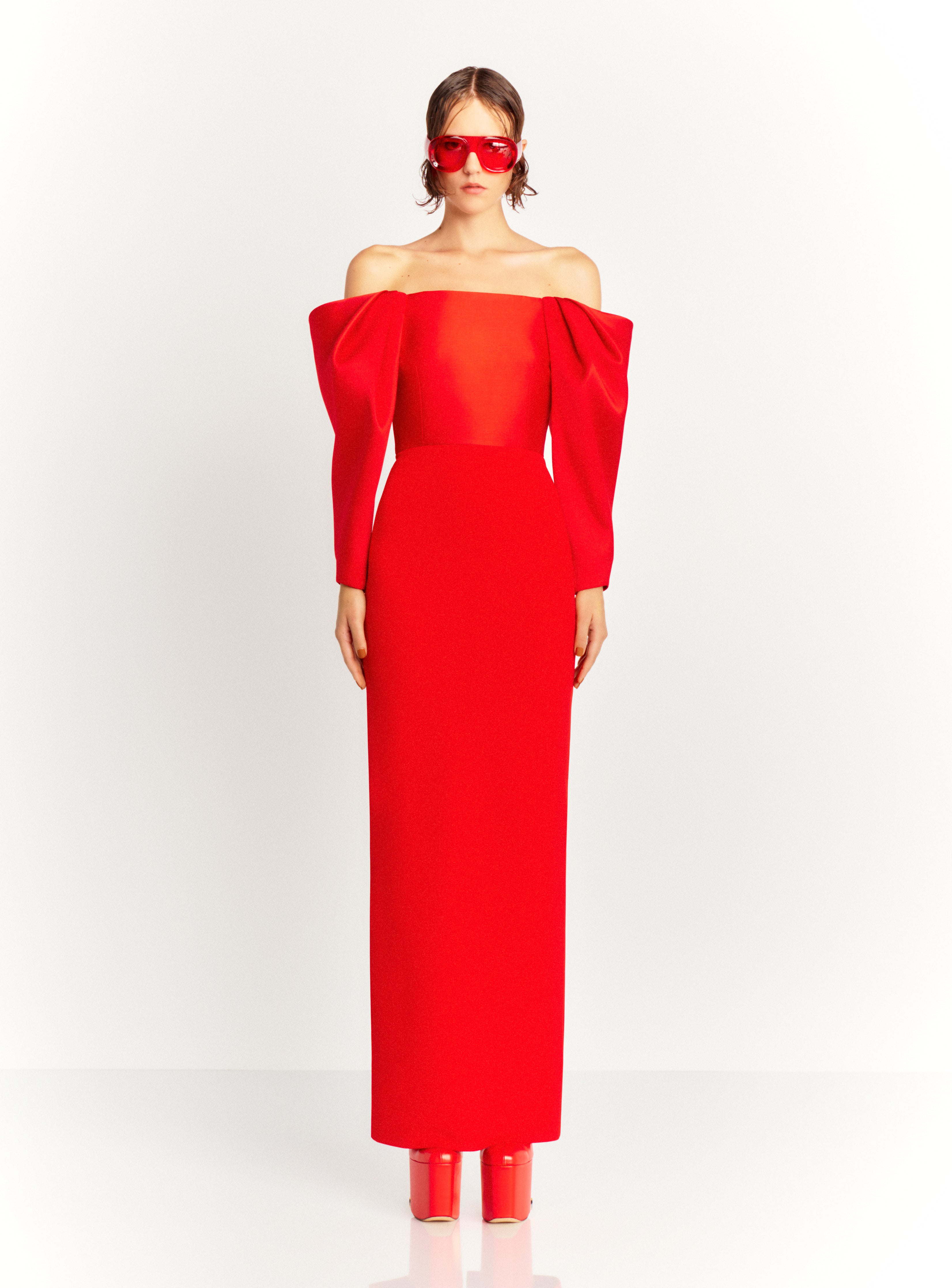The Melina Maxi Dress in Red The Melina Maxi Dress in Red
