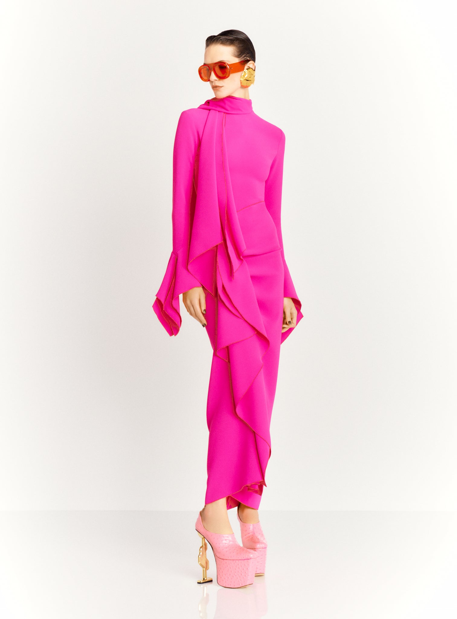The Nella Maxi Dress in Pink