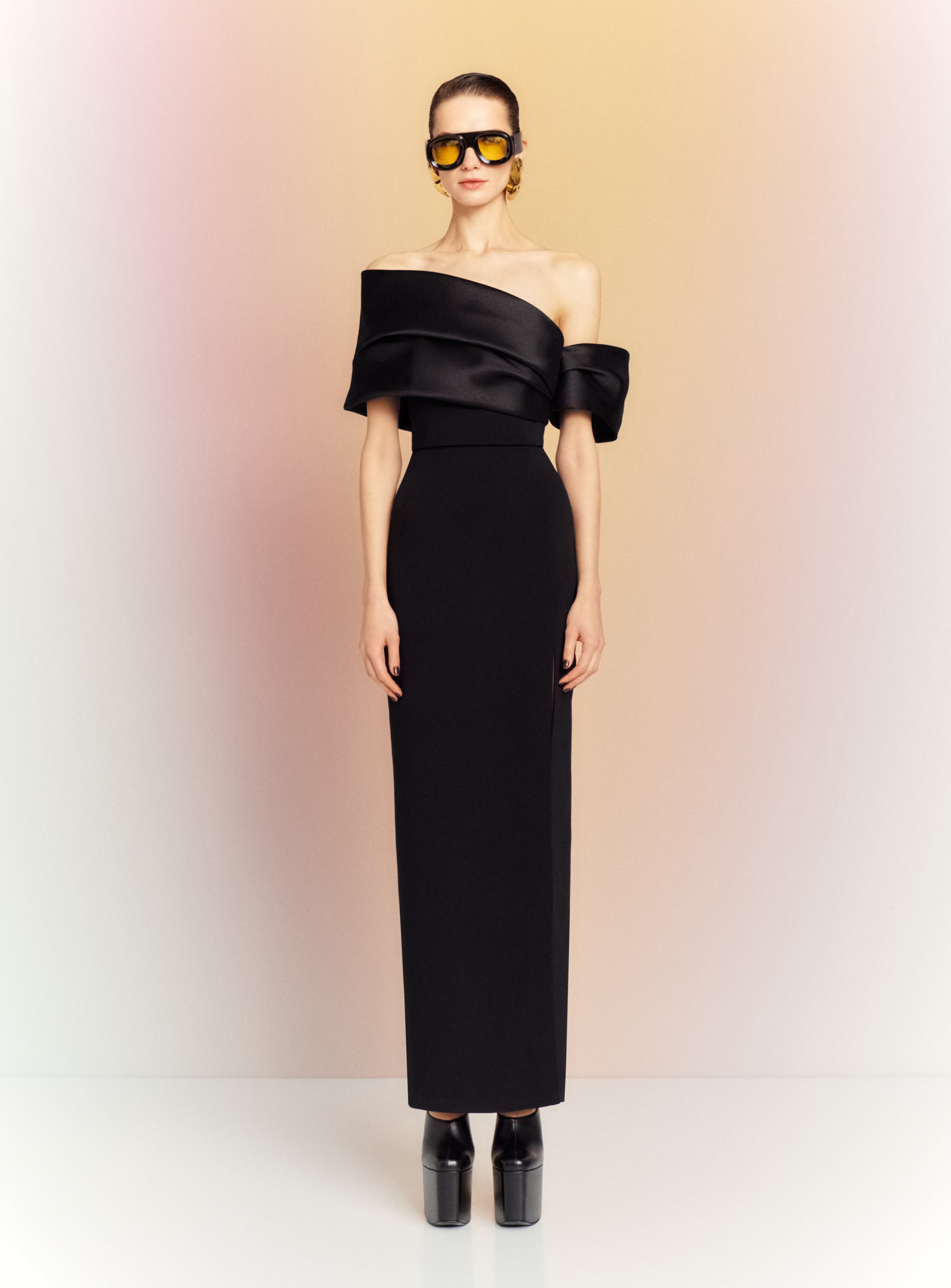 The Alexis Maxi Dress in Black – Solace London