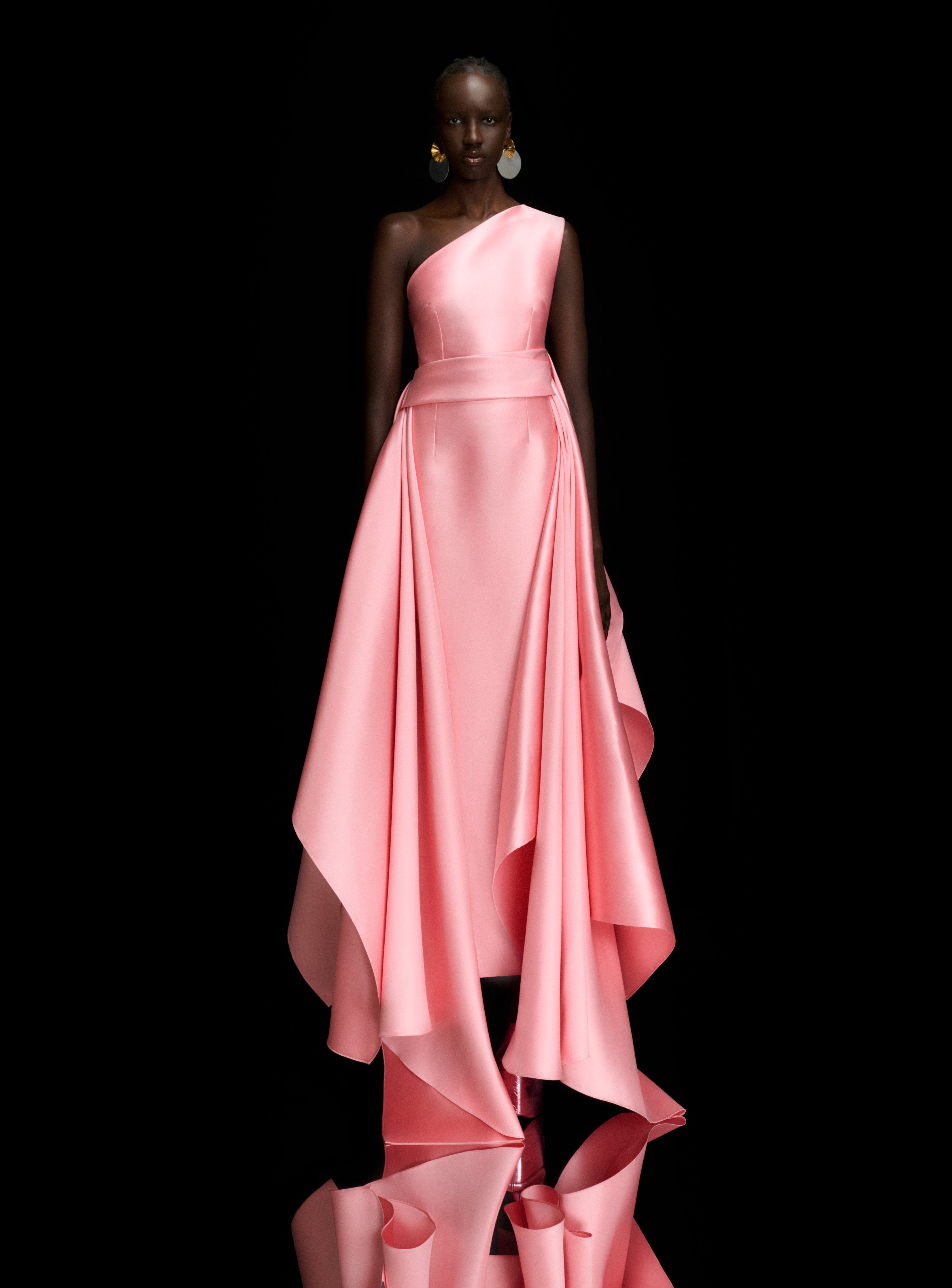 The Charo Maxi Dress in Soft Pink The Charo Maxi Dress in Soft Pink