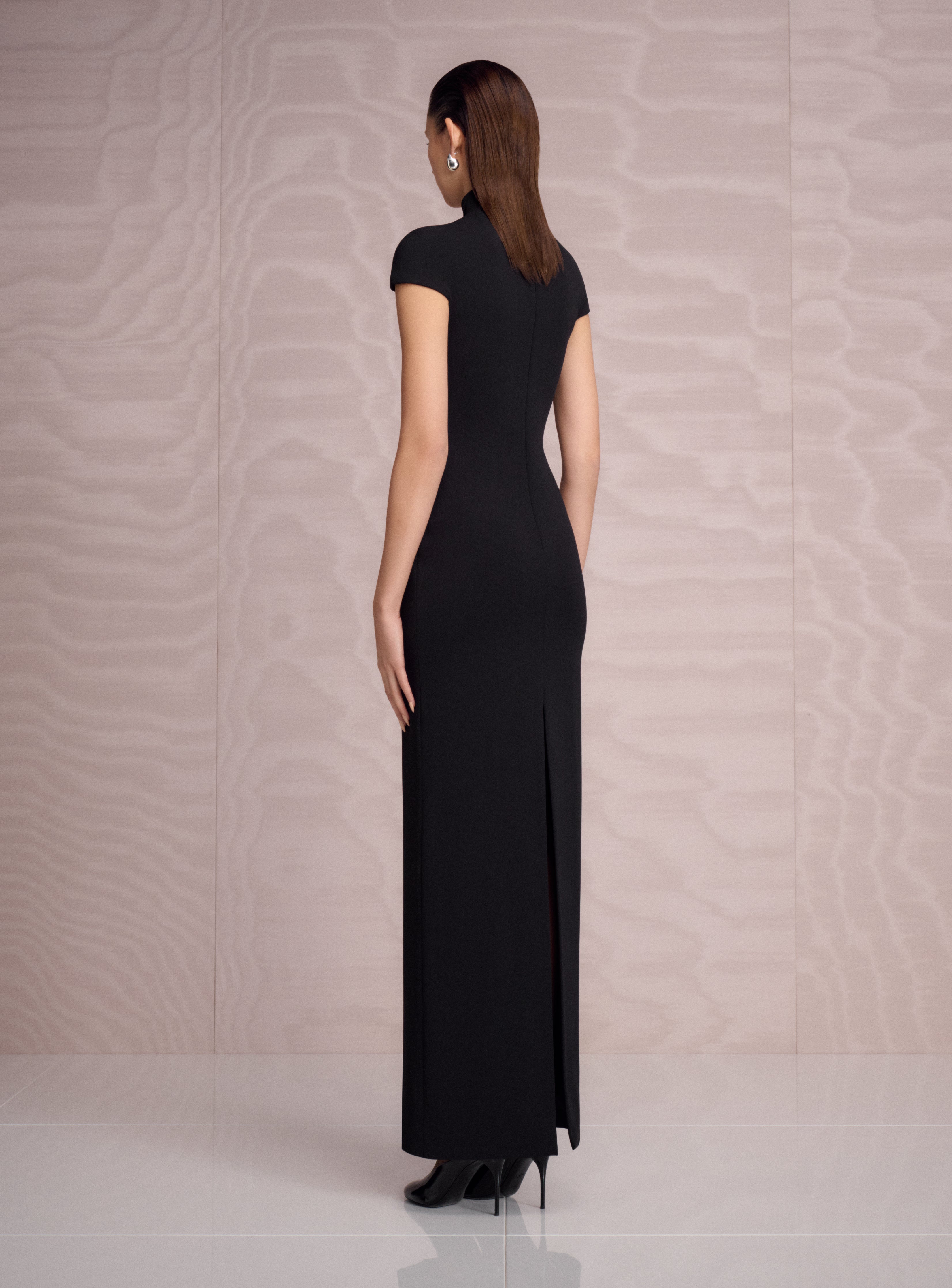 The Lang Maxi Dress in Black
