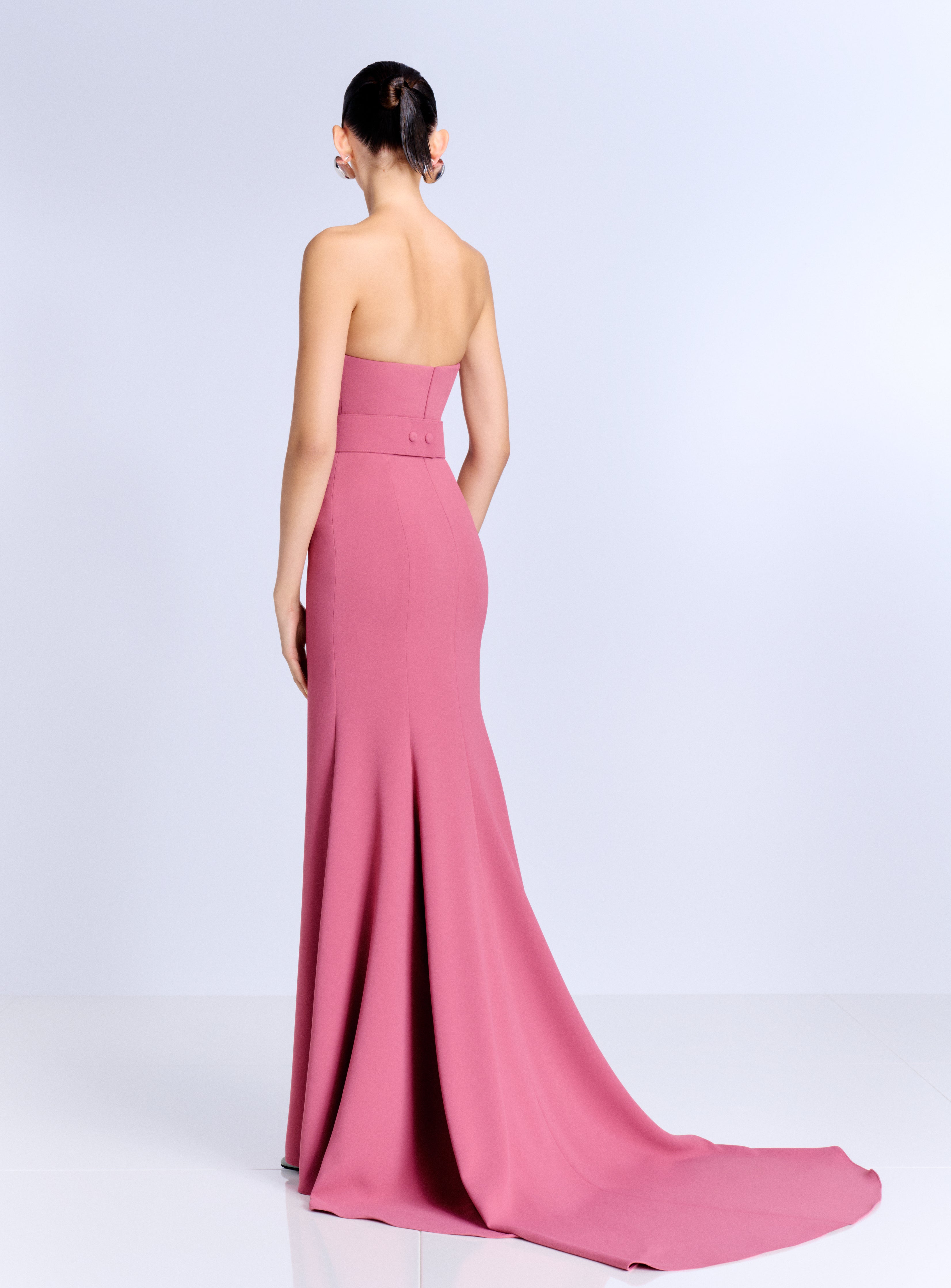 seraphina maxi dress The Seraphina Maxi Dress in Dark Rose – Solace London