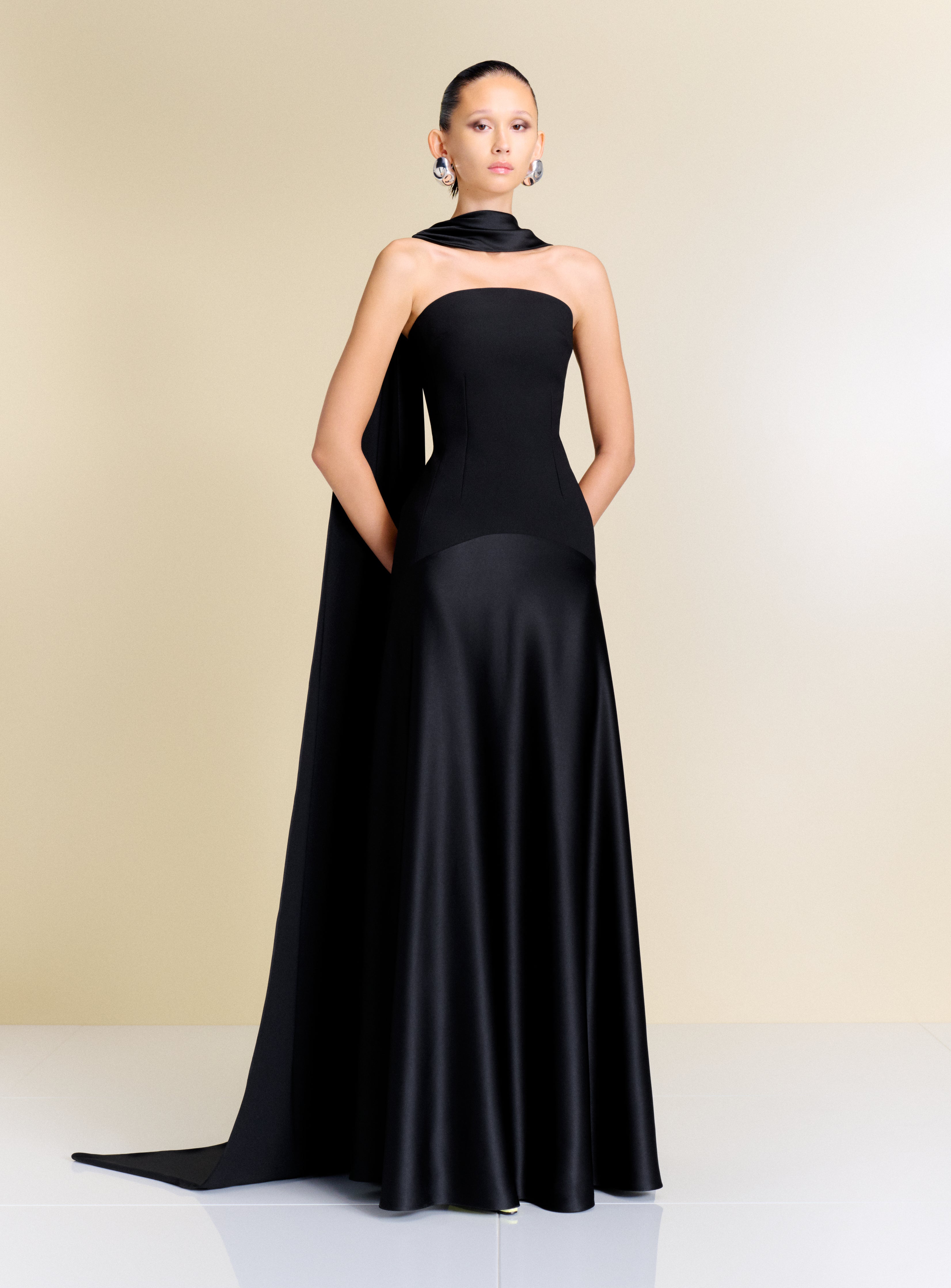 The Mae Maxi Dress in Black