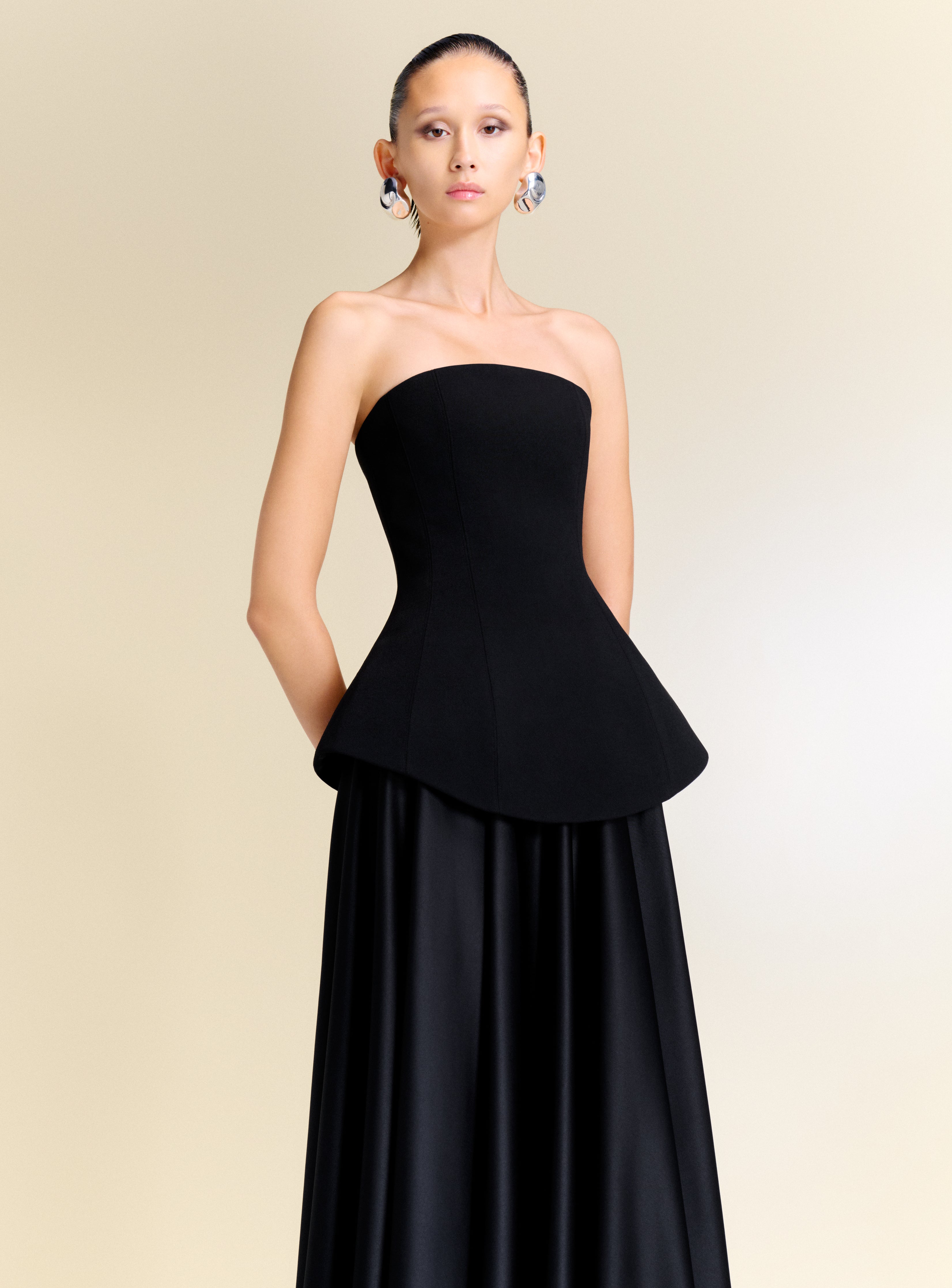 The Oriana Maxi Dress in Black – Solace London