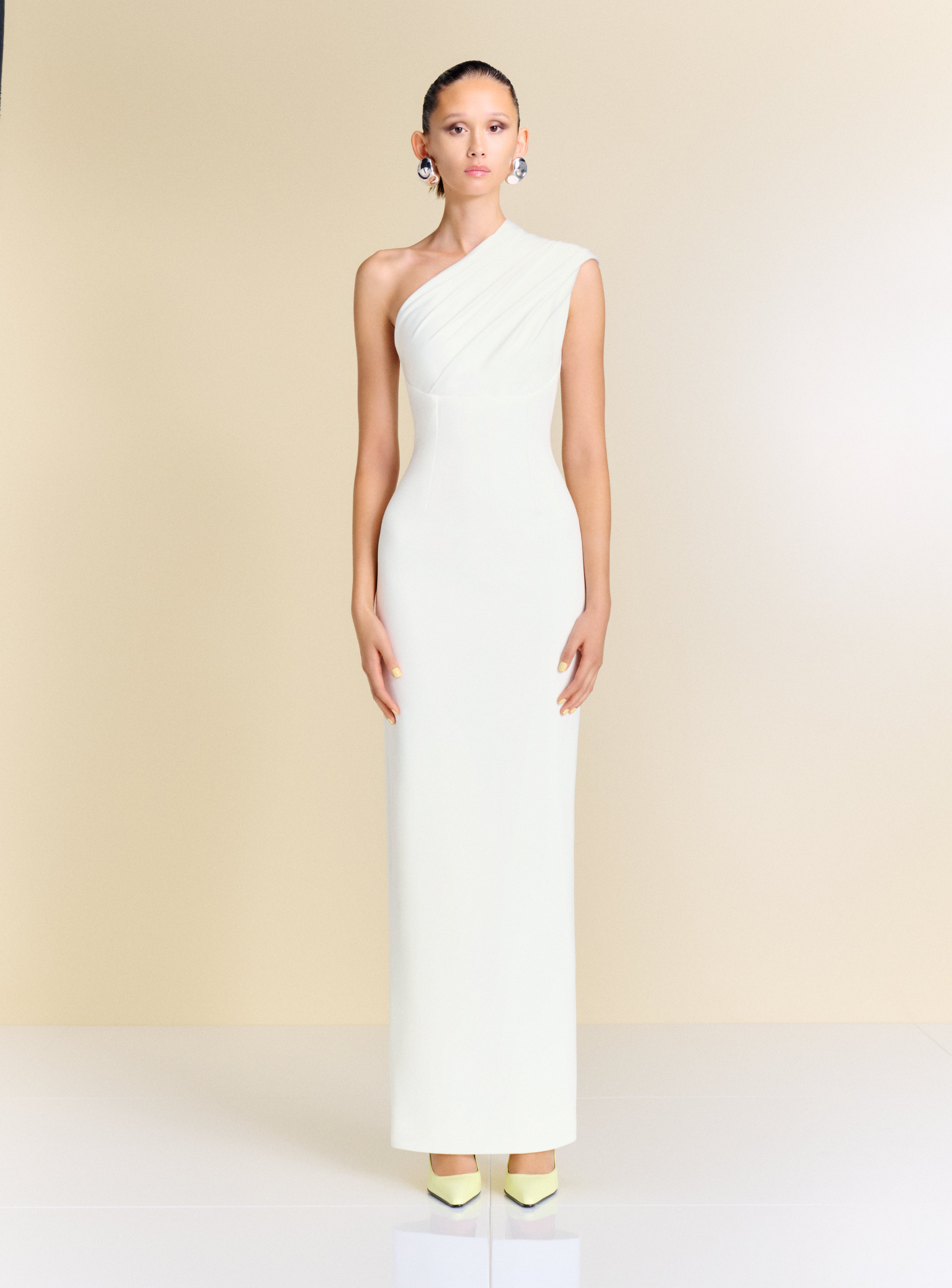 gracie maxi dress The Gracie Maxi Dress in Cream – Solace London