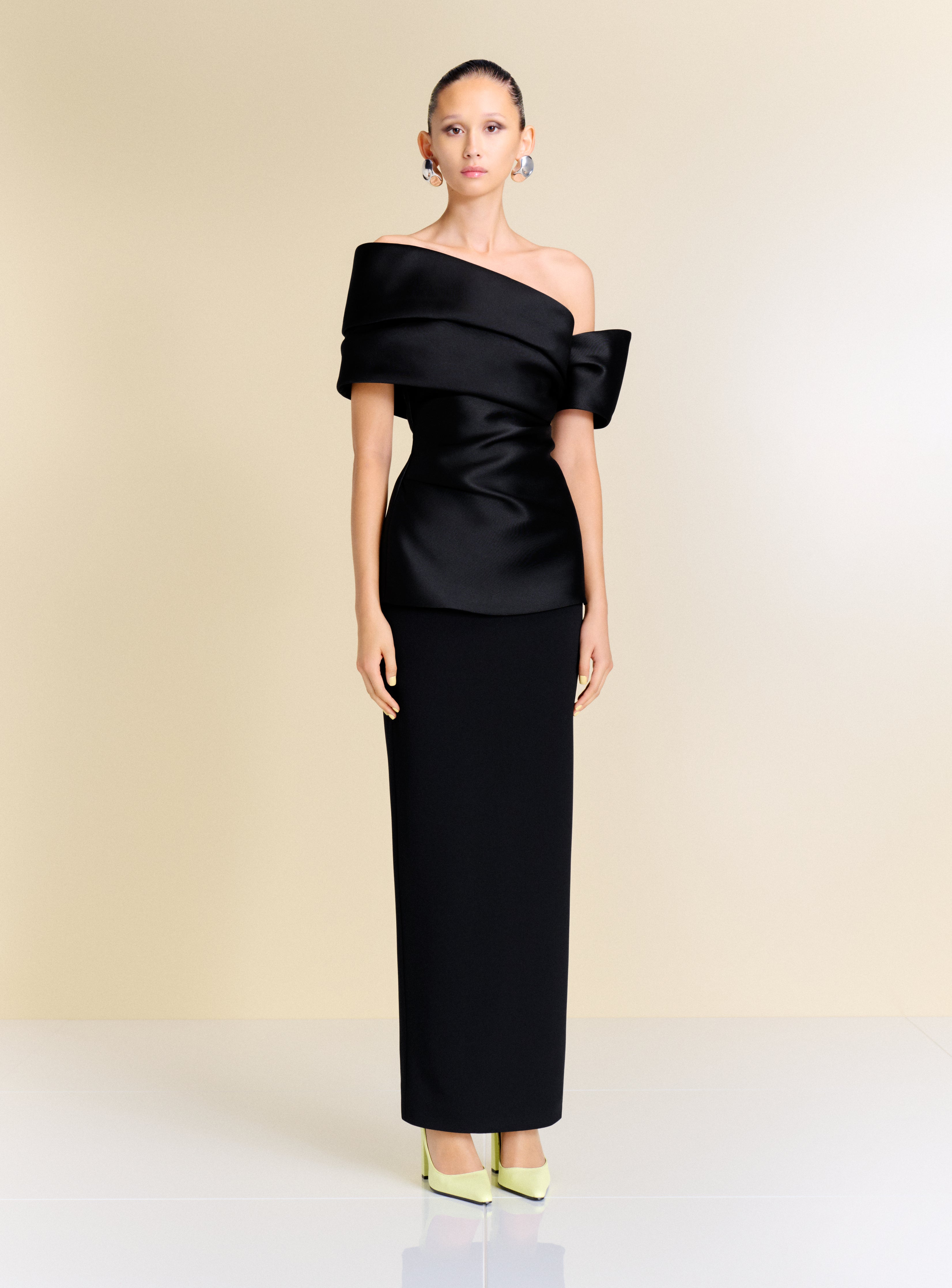 solace london maxi dress The Lucine in Black Monte Carlo Tie Dress On Holiday Maxi - Width:C Designed to flatter the