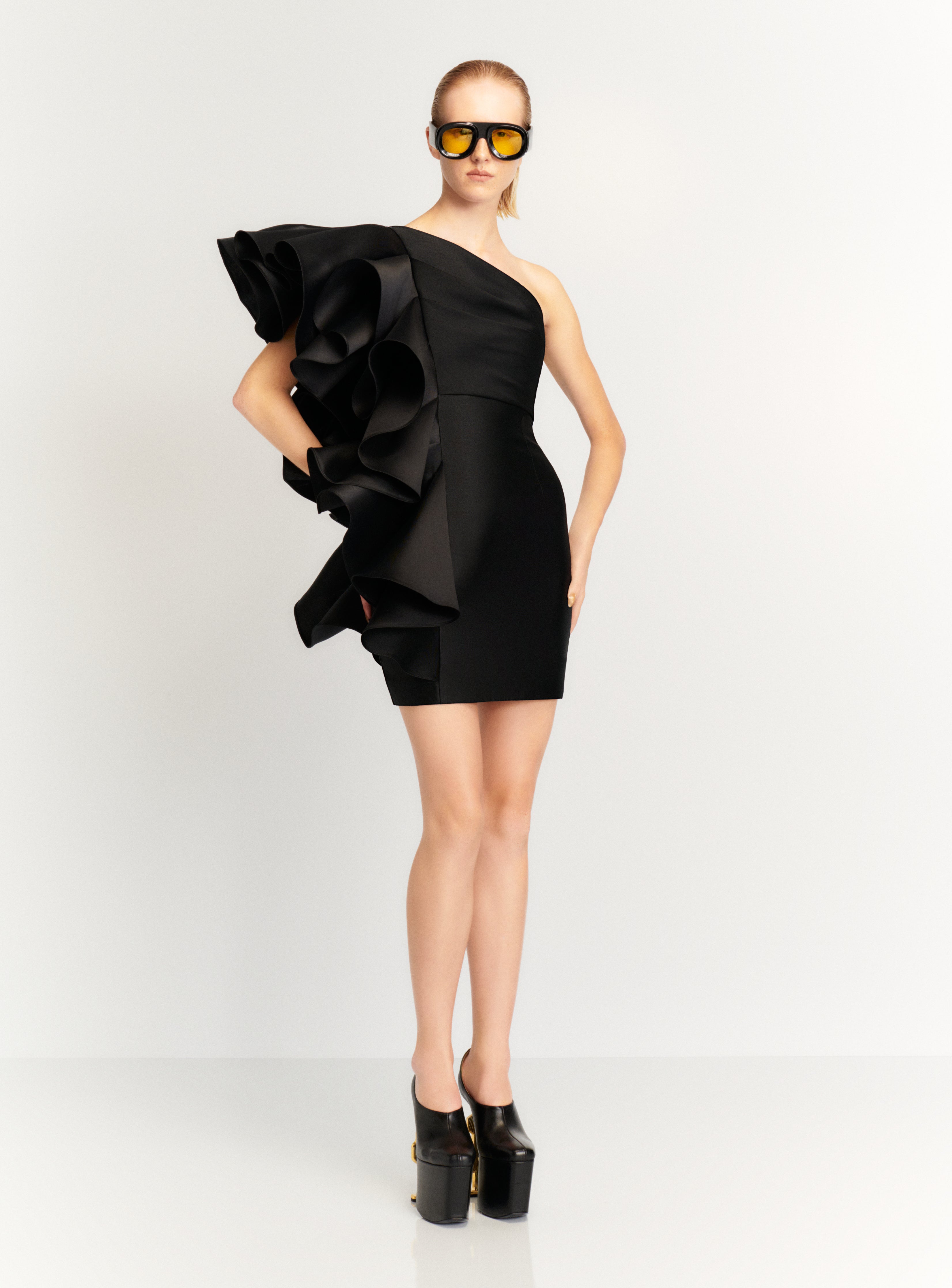 The Rio Mini Dress in Black The Rio Mini Dress in Black