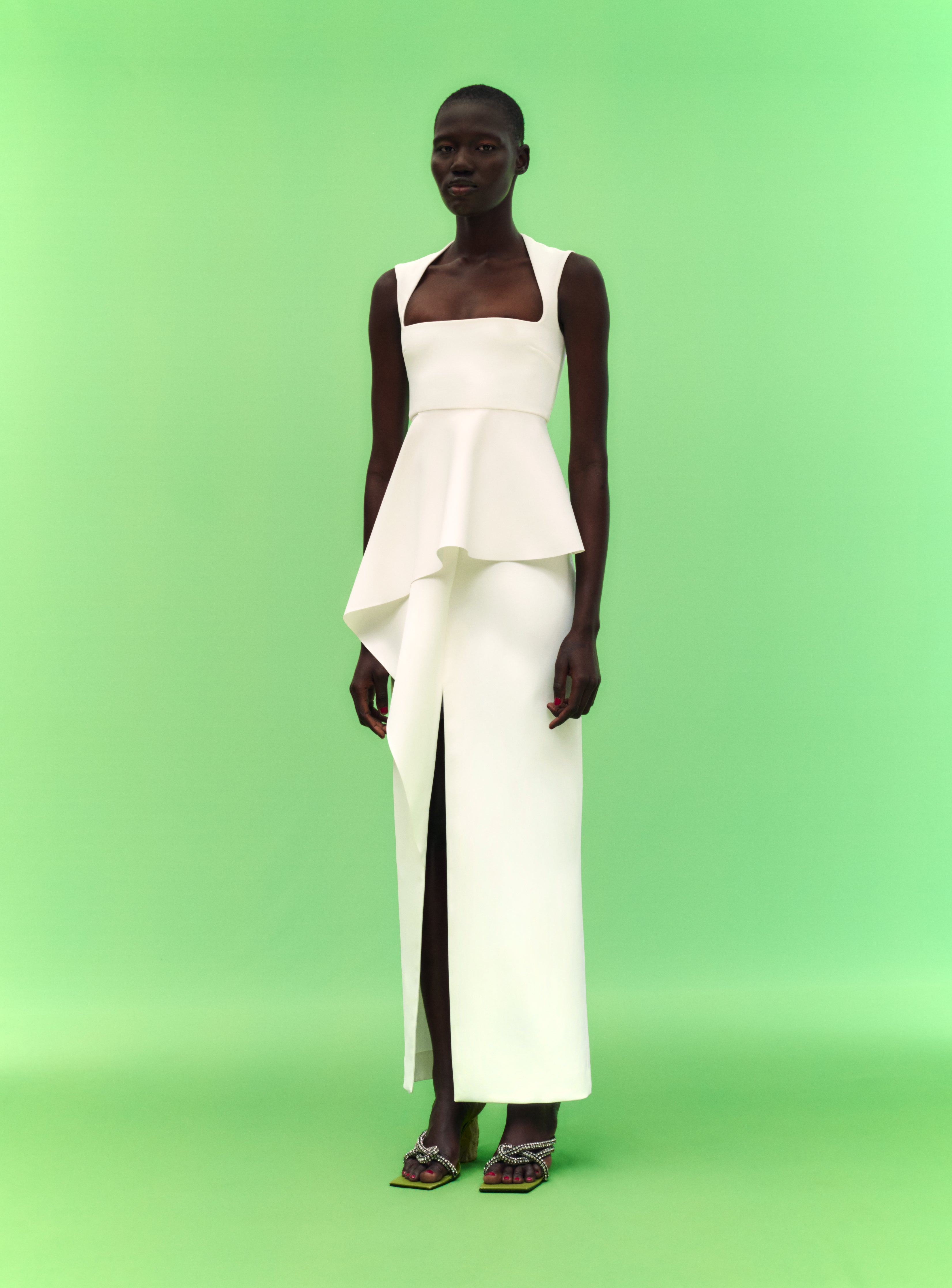 The Ally Maxi Dress in Cream The Ally Maxi Dress in Cream