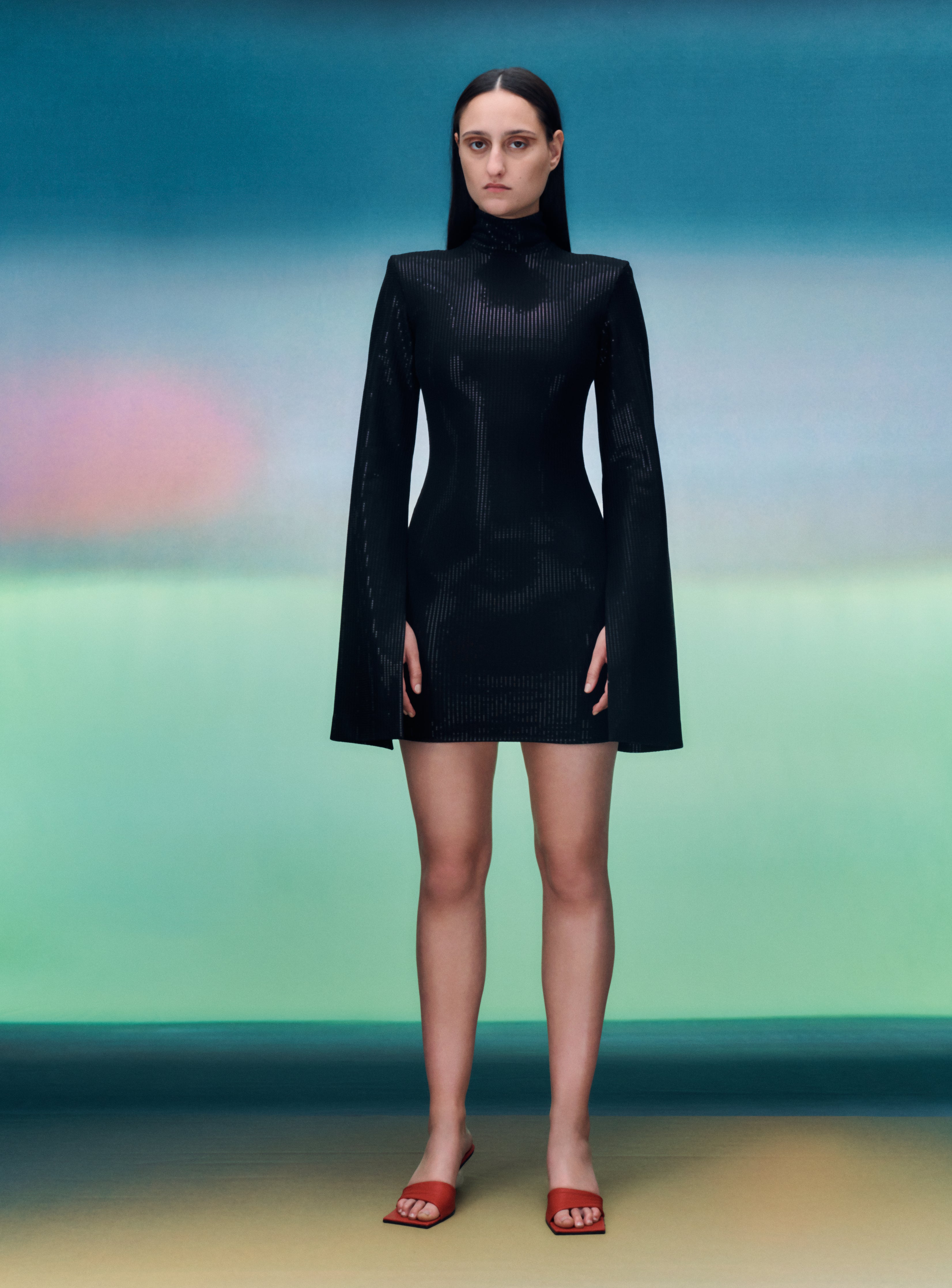 The Hadley Mini Dress in Black Solace London The Hadley Mini Dress in Black Solace London