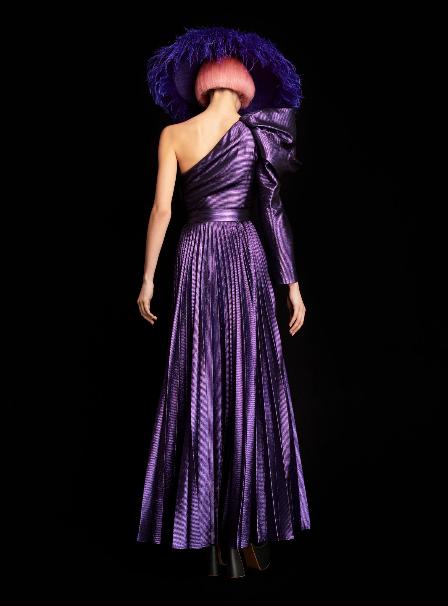 The Sawyer Maxi Dress in Purple