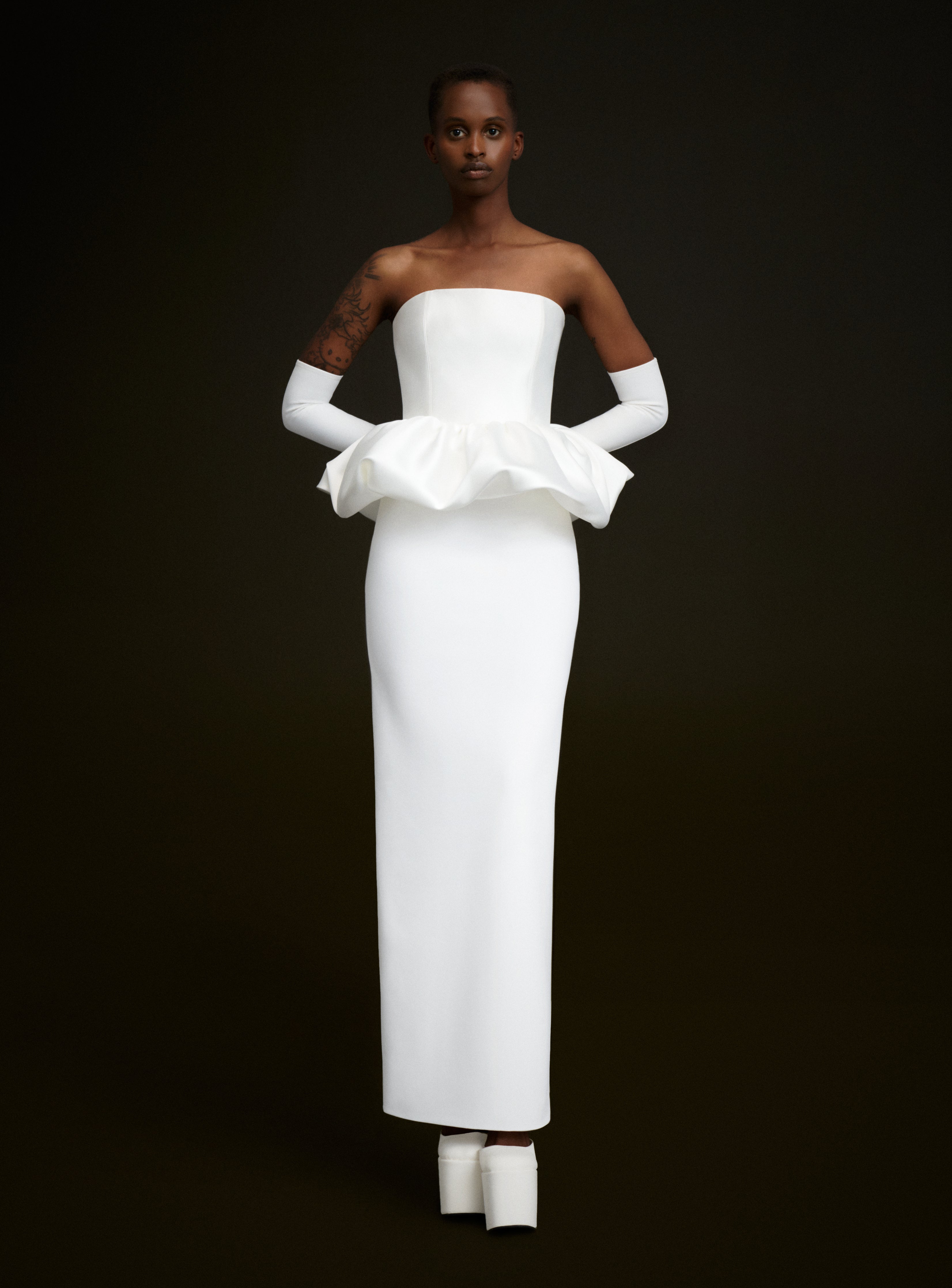 maddison maxi dress Sacha Drake Maddison Strapless Tiered Dress