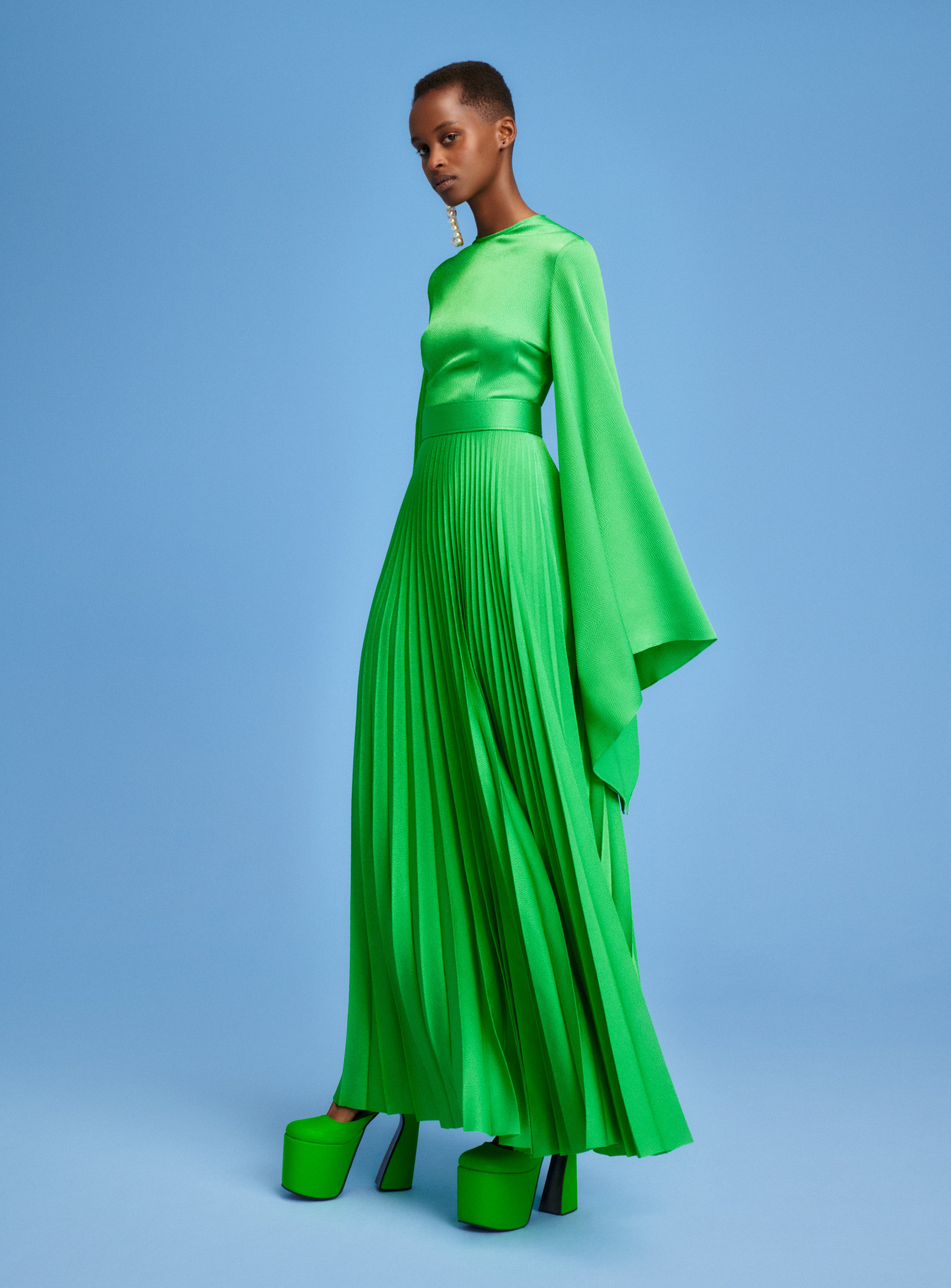 Solace London | The Sage Maxi Dress in Green Solace London | The Sage Maxi Dress in Green