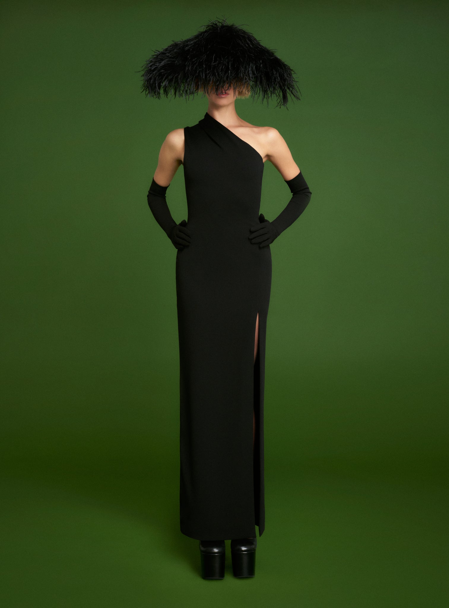 The Averie Dress in Black