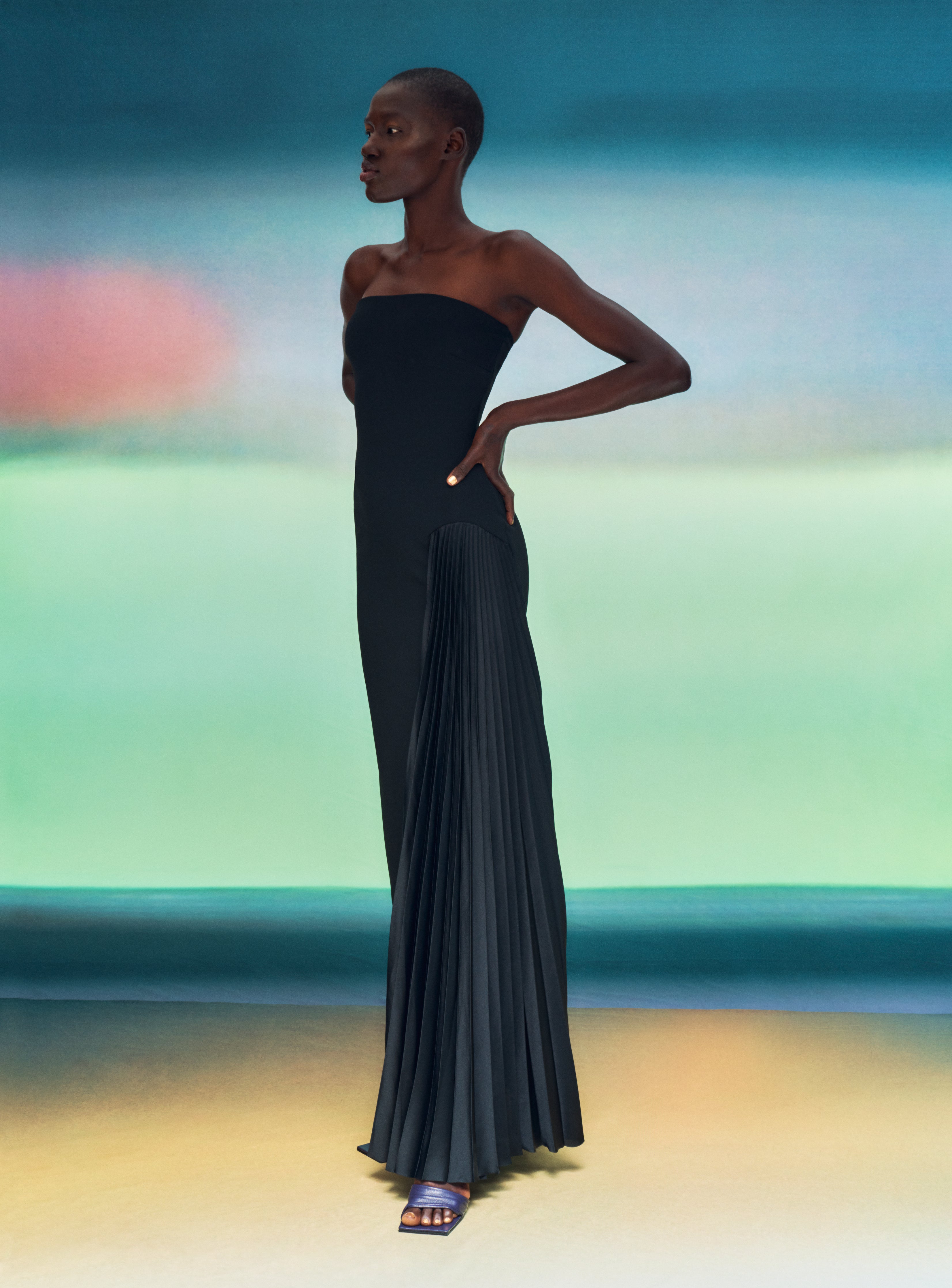 The Dolly Maxi Dress in Black Solace London The Dolly Maxi Dress in Black Solace London