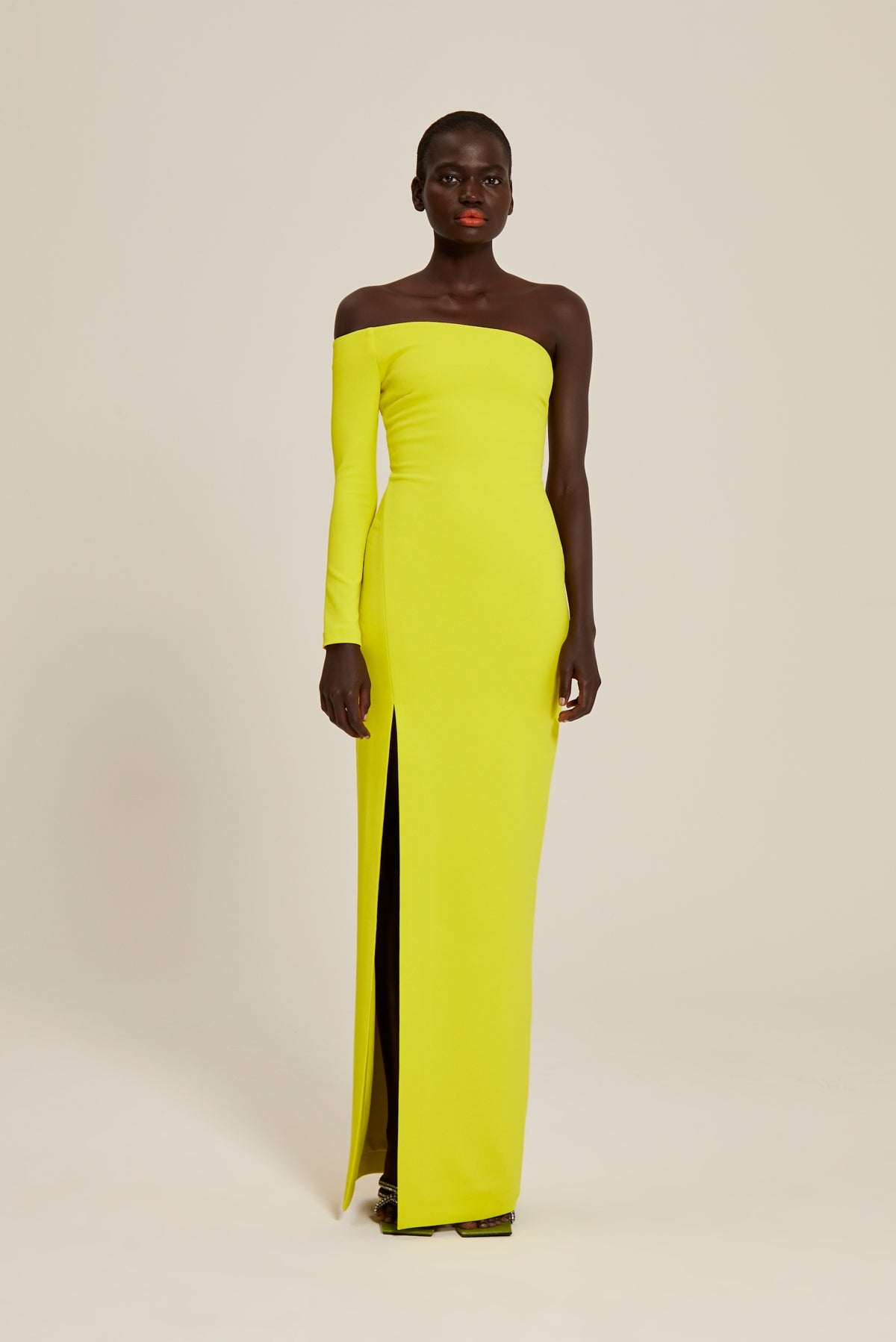 palmer off shoulder maxi dress Caroline Constas Palmer Ultramarine Off Shoulder Puff Sleeve Gown
