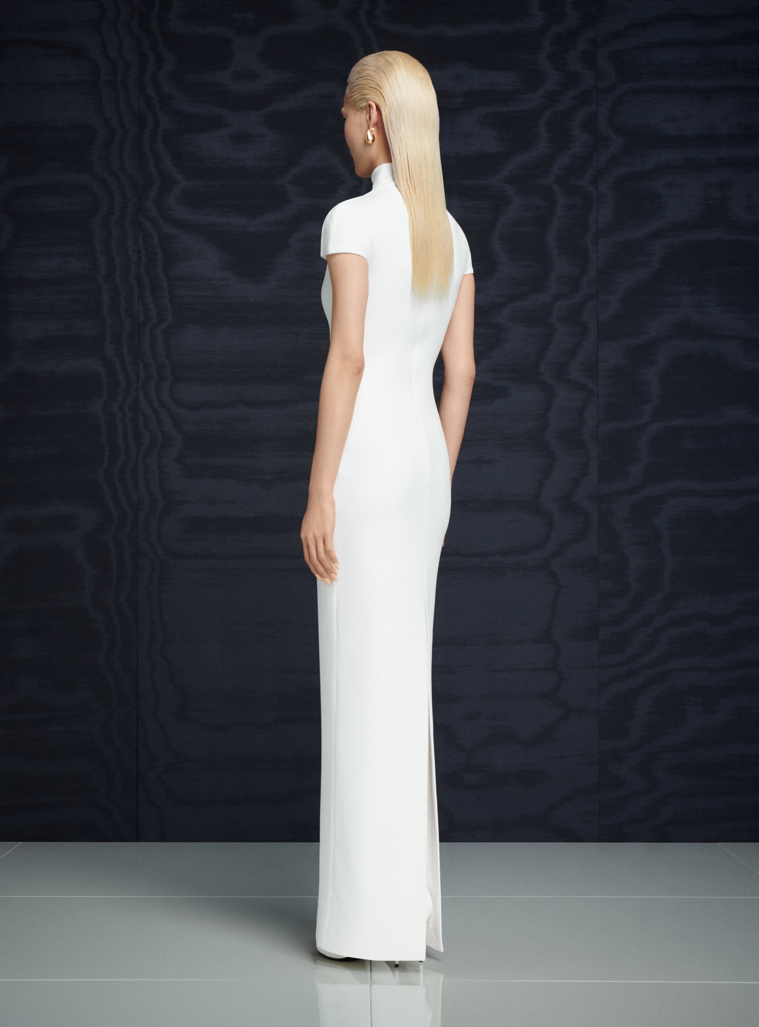 The Lang Maxi Dress in Cream Solace London The Lang Maxi Dress in Cream Solace London