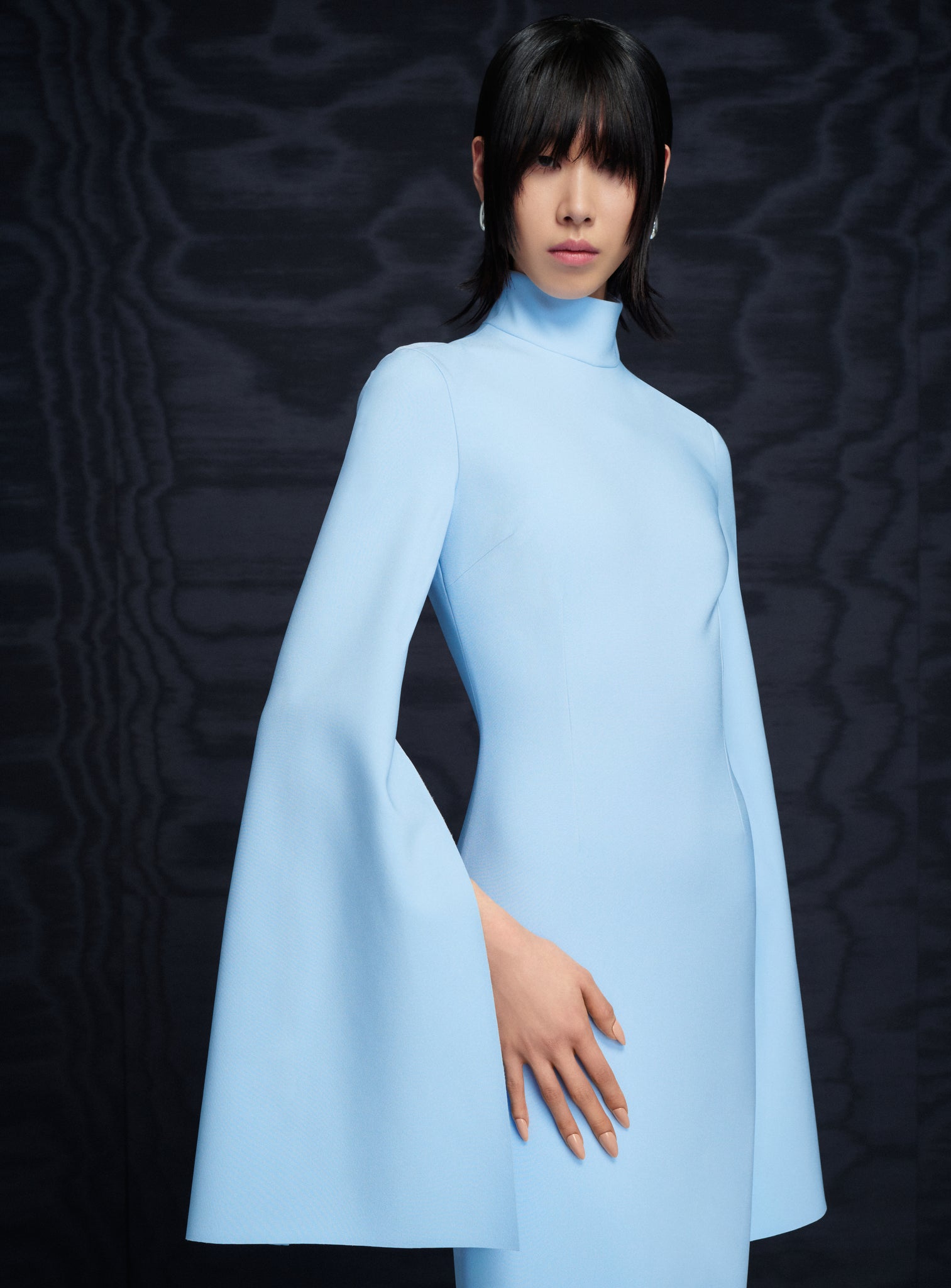 The Josefine Maxi Dress in Ice Blue