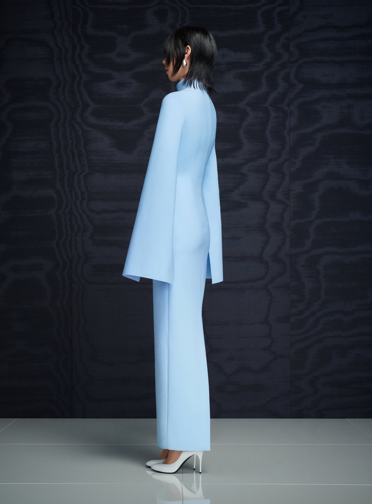 The Josefine Maxi Dress in Ice Blue