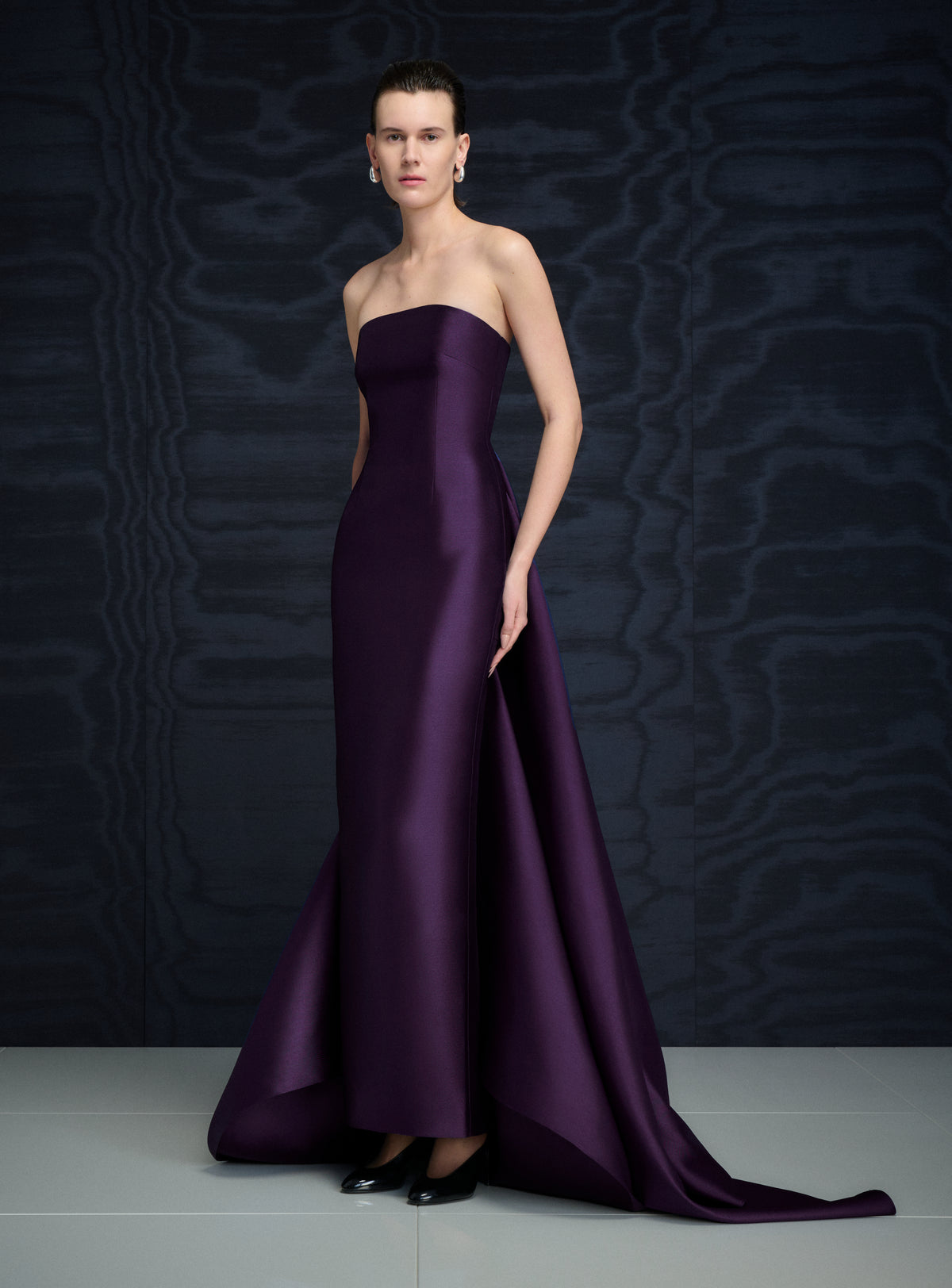 The Imani Maxi Dress in Plum