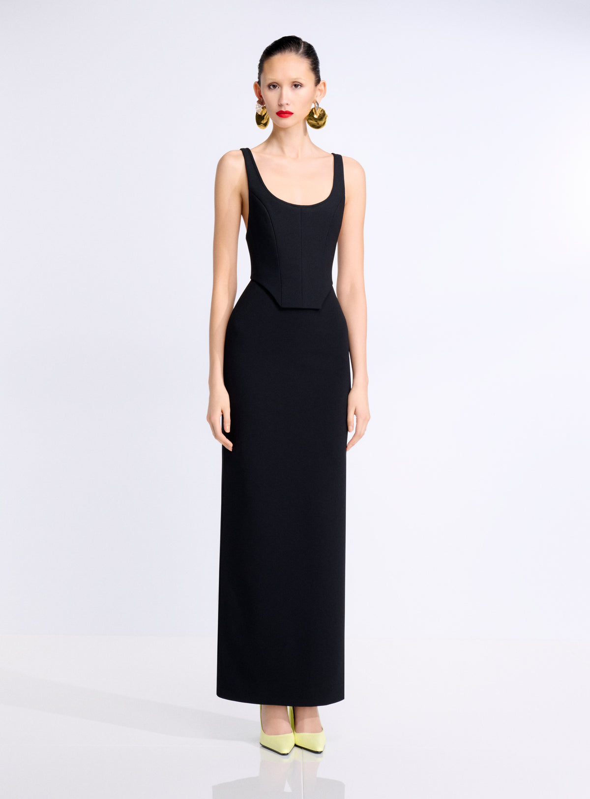 The Noor Maxi Dress in Black