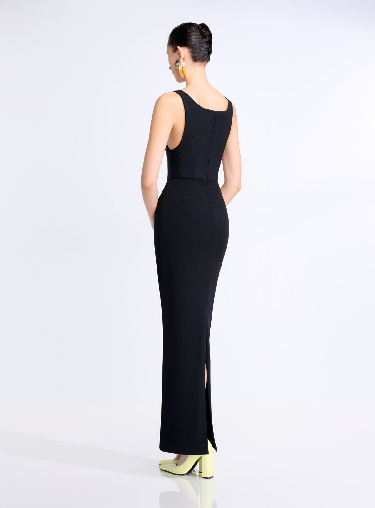 The Noor Maxi Dress in Black