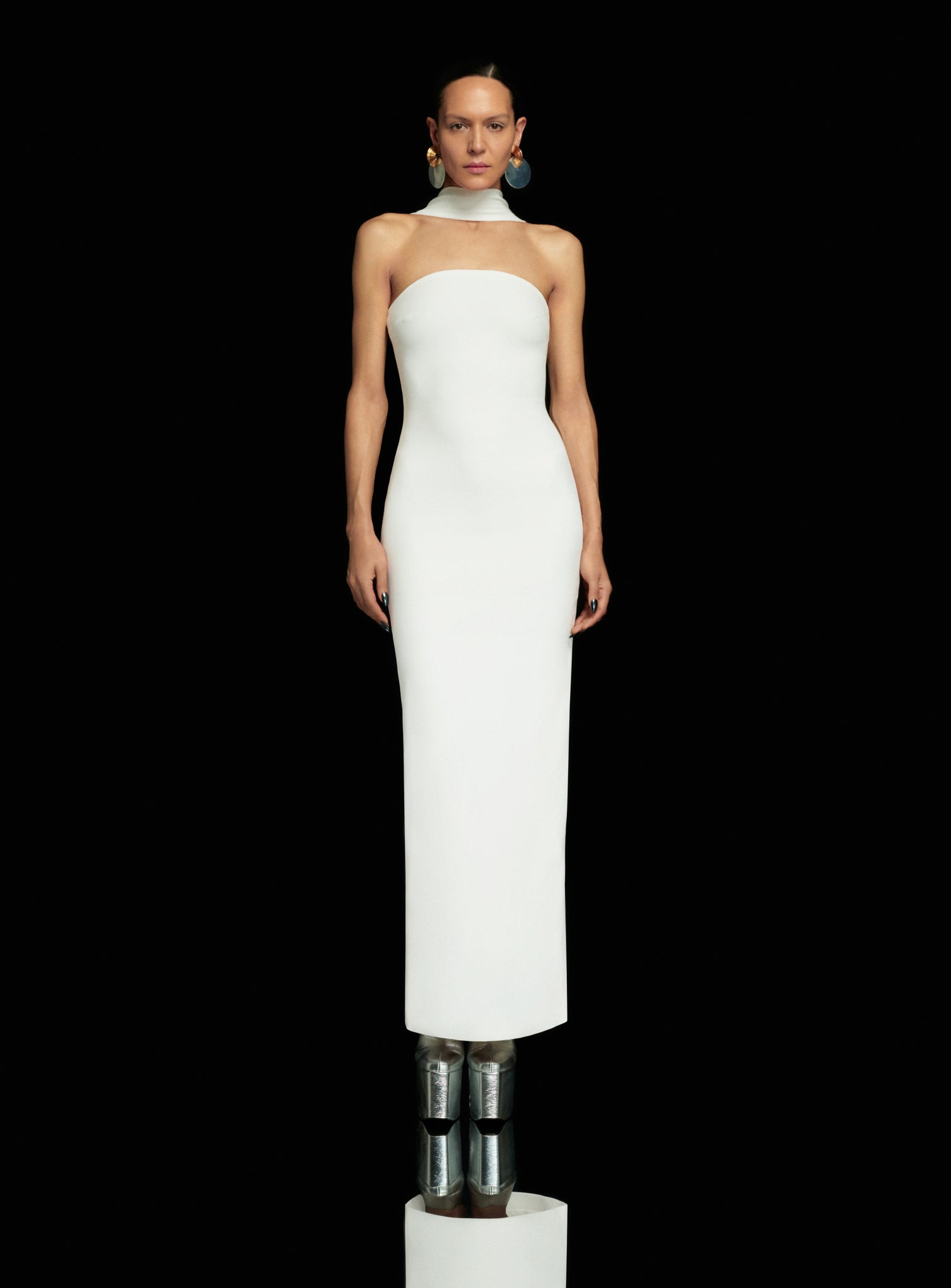 the amari maxi dress in cream The Amari Maxi Dress in Cream